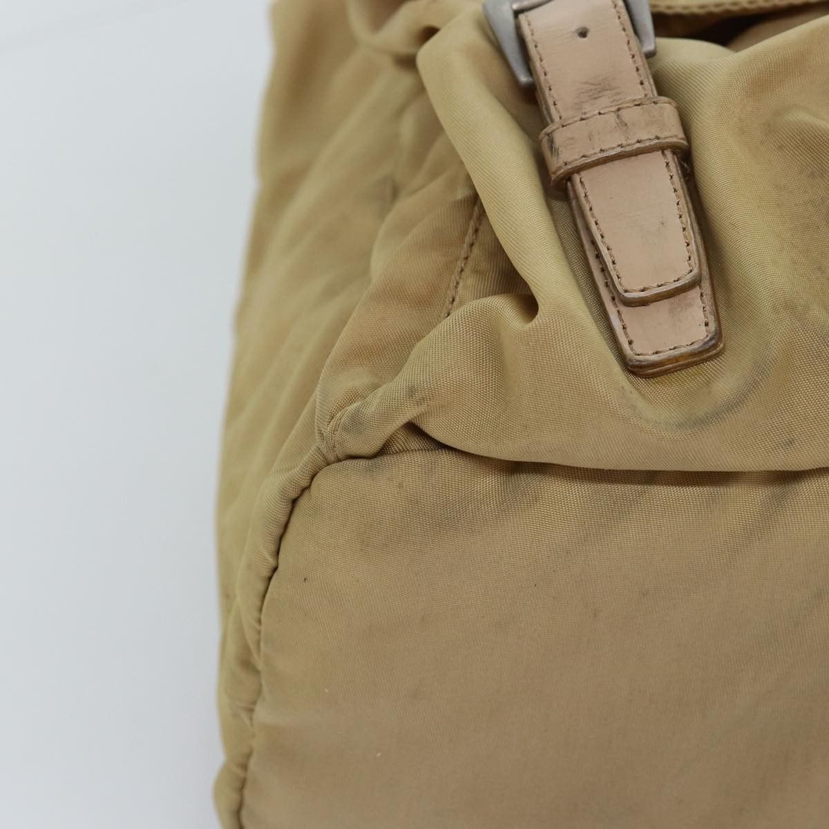 Prada PRADA Backpack Nylon Beige Size ONE SIZE - 14 Thumbnail