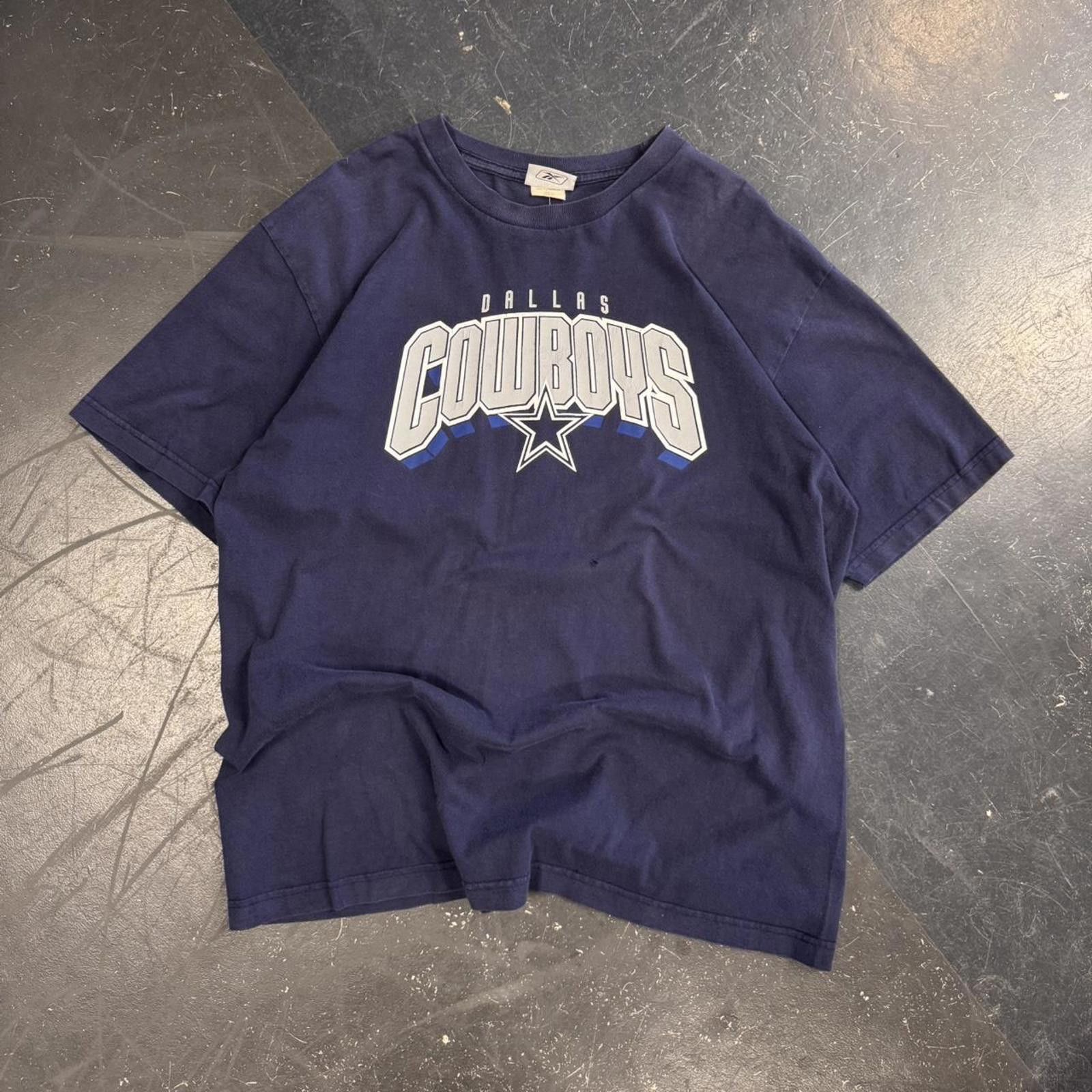 Reebok Vintage 90s Reebok Dallas Cowboys Tee Size US XL / EU 56 / 4 - 1 Thumbnail