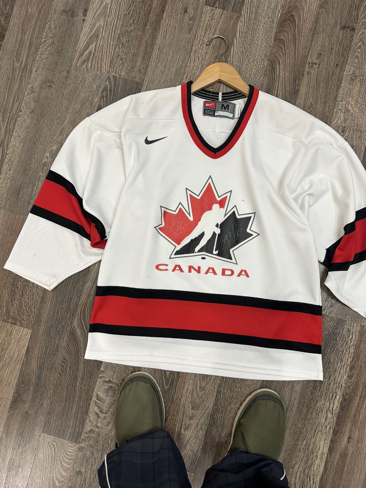 Nike Vintage nike team canada hockey jersey Size US M / EU 48-50 / 2 - 2 Thumbnail