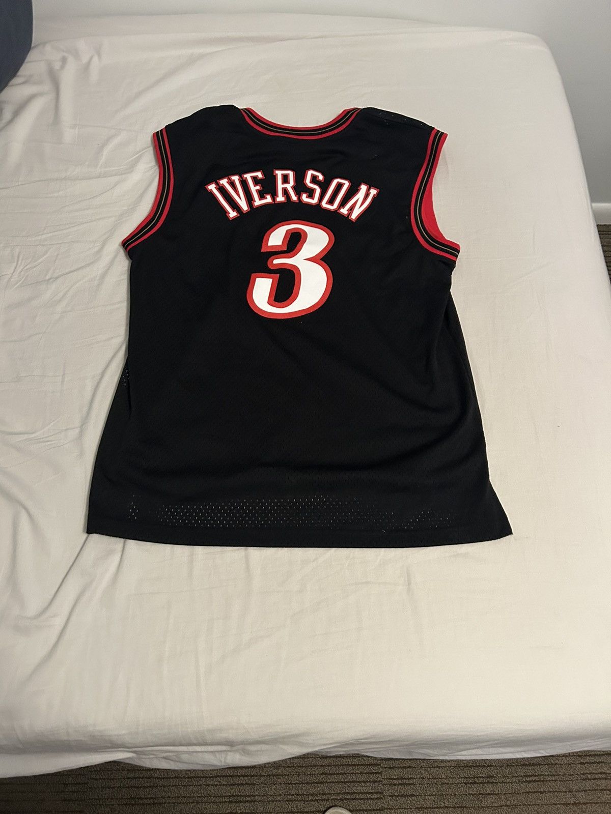 Adidas × Mitchell & Ness Allen Iverson Jersey Size US XL / EU 56 / 4 - 2 Thumbnail