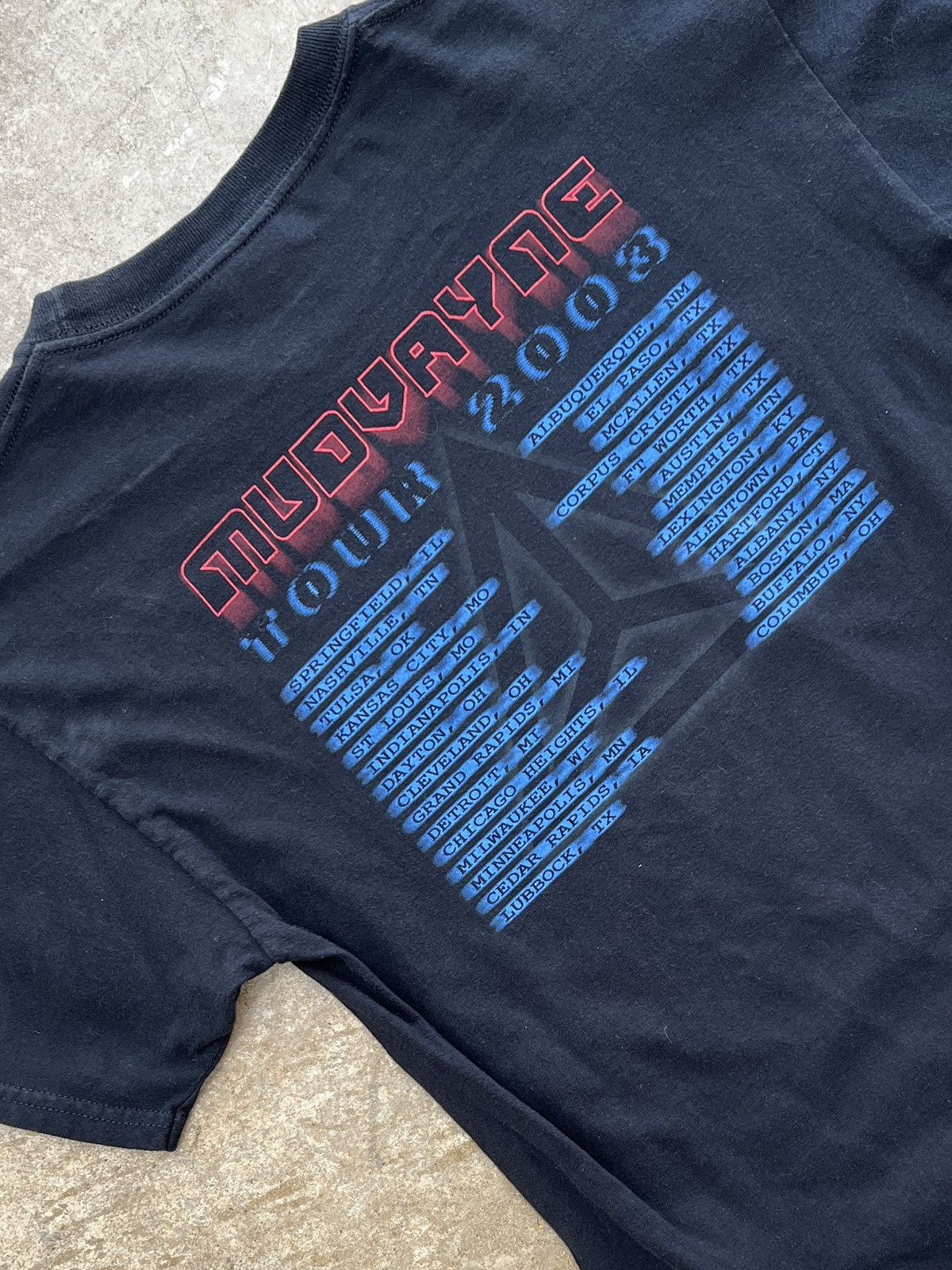 Band Tees Vintage 2003 Mudvayne Tour North America Band Tee Medium Size US M / EU 48-50 / 2 - 4 Thumbnail