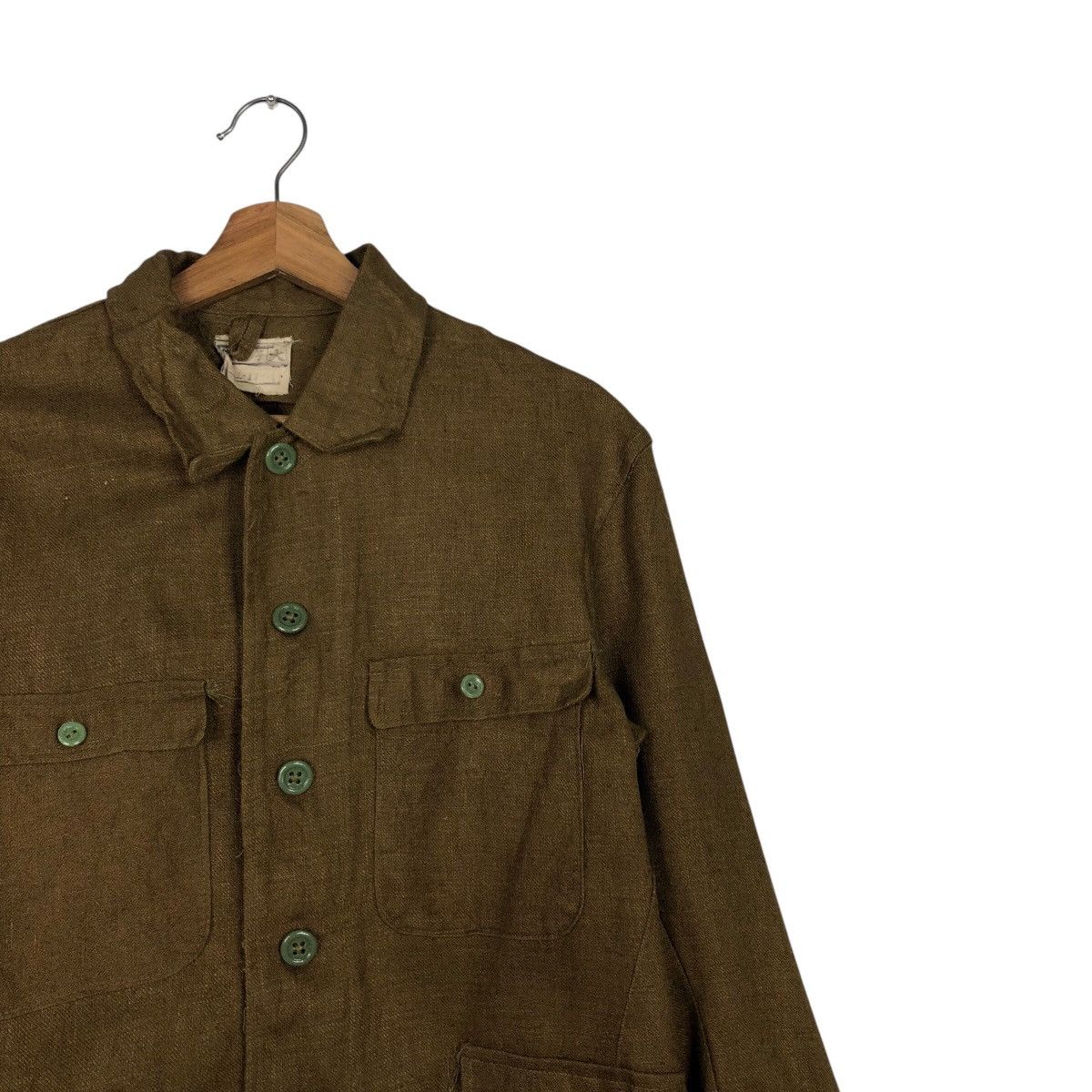 Vintage 📌Vintage Chore Military Worker Jacket Cargo Multi Pockets Size US M / EU 48-50 / 2 - 7 Thumbnail