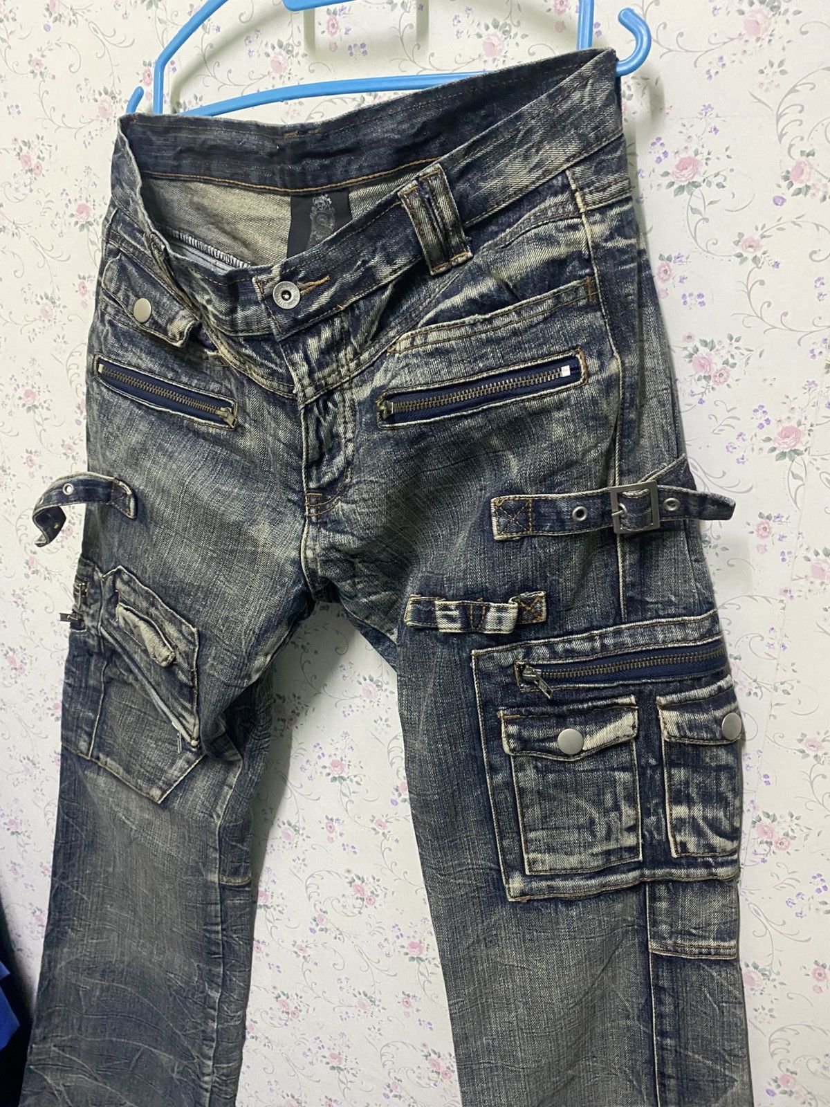Le Grande Bleu (L.G.B.) × Vintage × semanticdesign Semantics design many pockets very rare Size US 32 / EU 48 - 4 Thumbnail