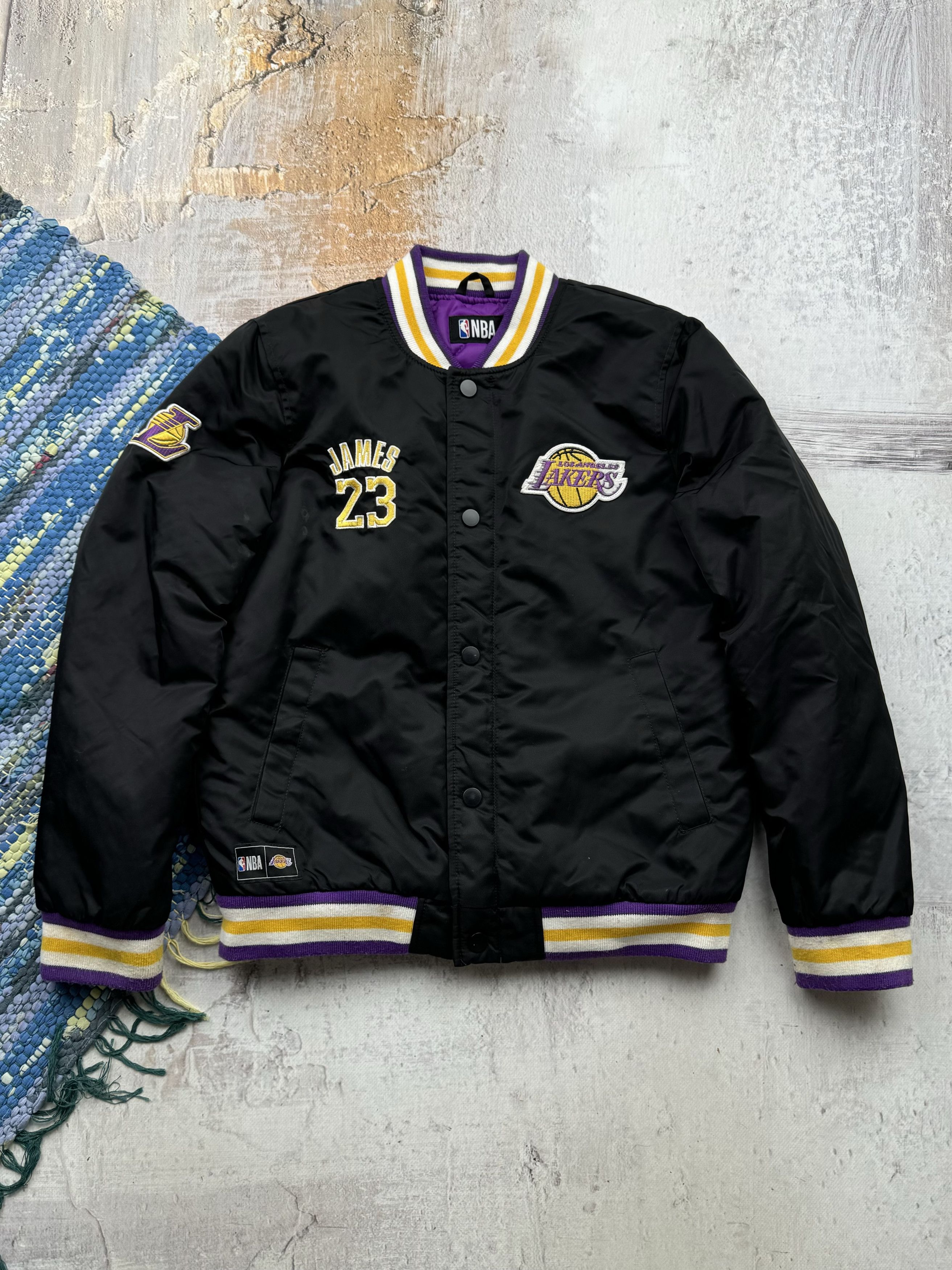 NBA NBA Vintage Bomber Jacket (123) Size S / US 4 / IT 40 - 1 Thumbnail