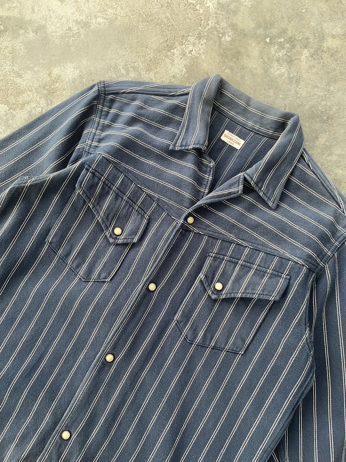 Sugar Cane Vintage Sugar Cane snap button shirt Size US L / EU 52-54 / 3 - 2 Thumbnail