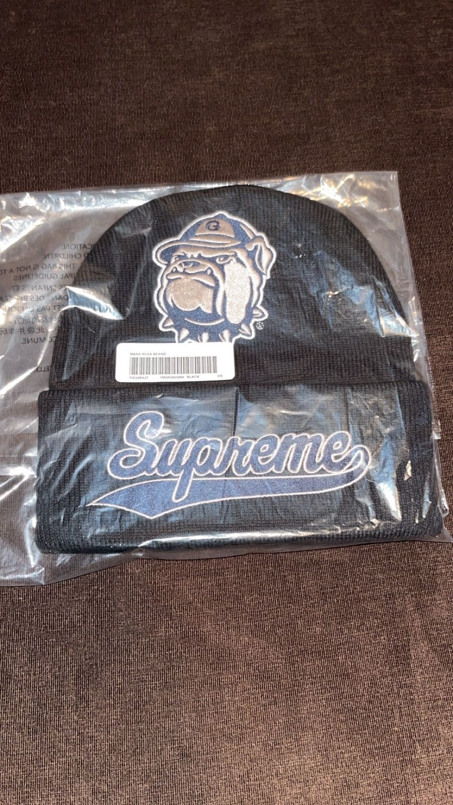 Mitchell & Ness × NCAA × Supreme Supreme mitchell and ness ncaa beanie Size ONE SIZE - 1 Thumbnail