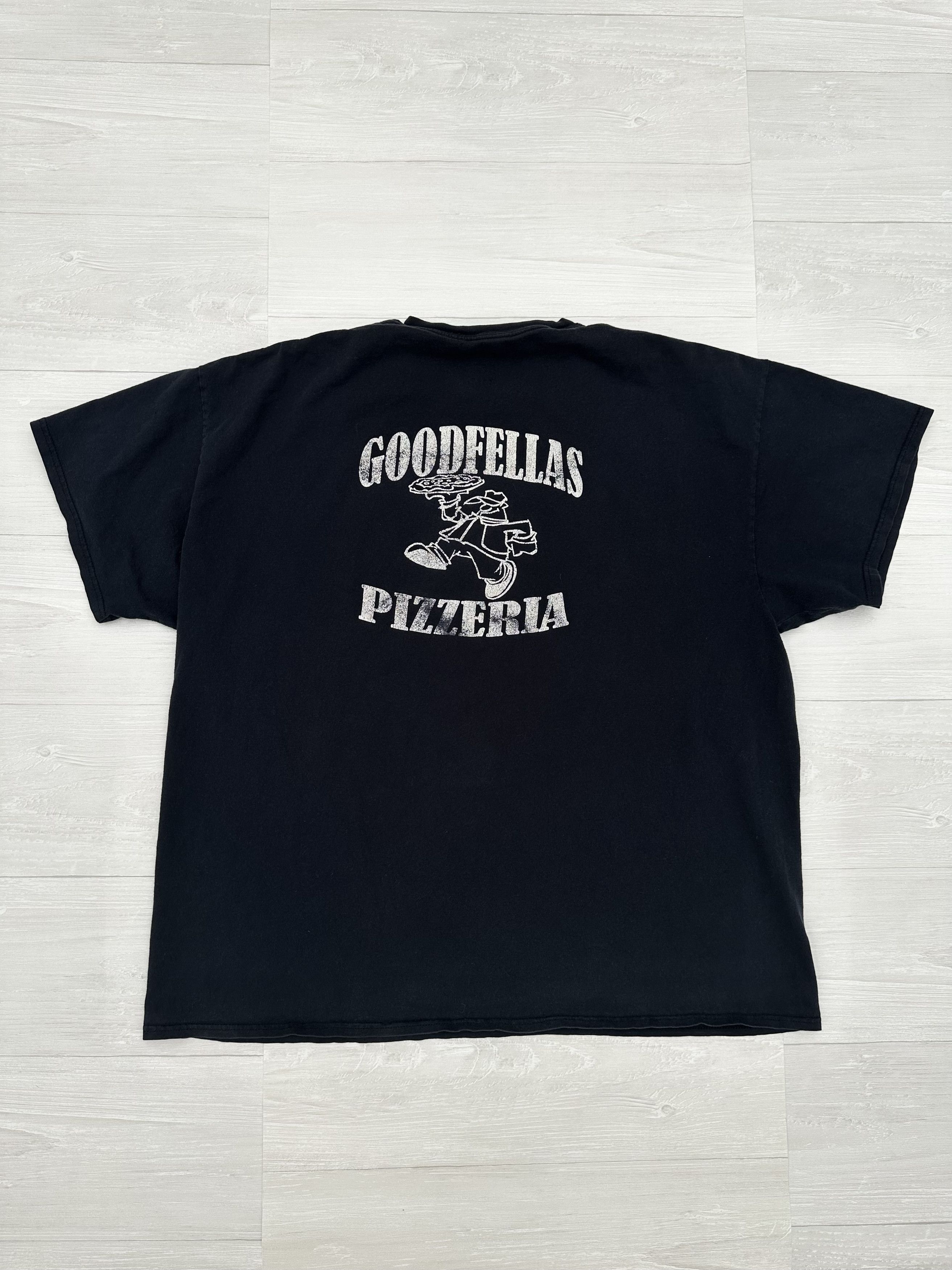 Vintage Goodfellas Pizza Pizzerà Mafia Gangster Tee 2XL / XXL Mob Size US XXL / EU 58 / 5 - 1 Thumbnail