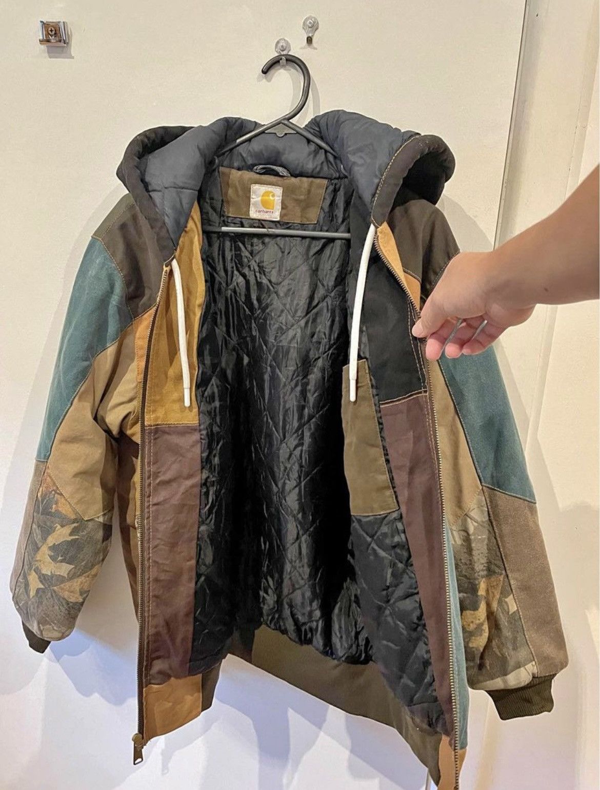 Carhartt Vintage Carhartt Patchwork Jacket Size US M / EU 48-50 / 2 - 3 Thumbnail