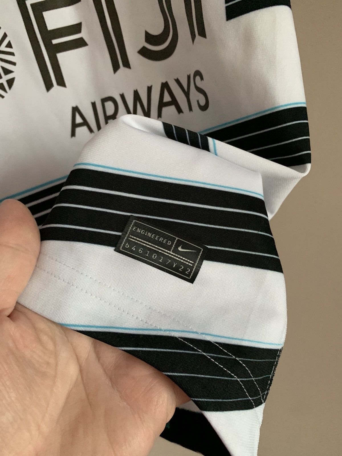 Nike Fiji 22/23 Home Rugby Sevens Shirt Nike Jersey Size M Size US M / EU 48-50 / 2 - 7 Thumbnail