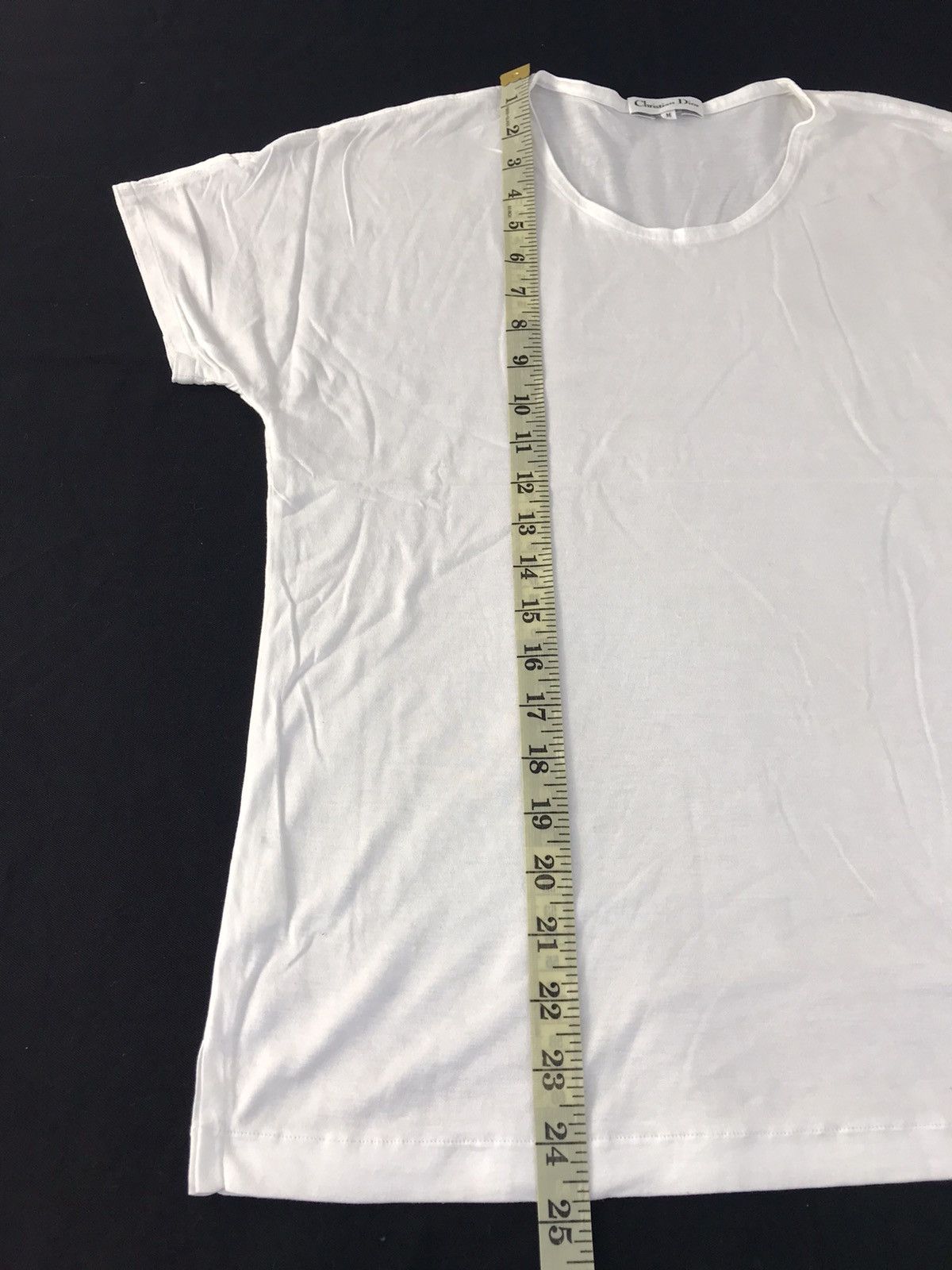 Christian Dior Monsieur Vintage 90s Christian Dior White Inner Thin Tee Unisex Wear Size US S / EU 44-46 / 1 - 10 Thumbnail