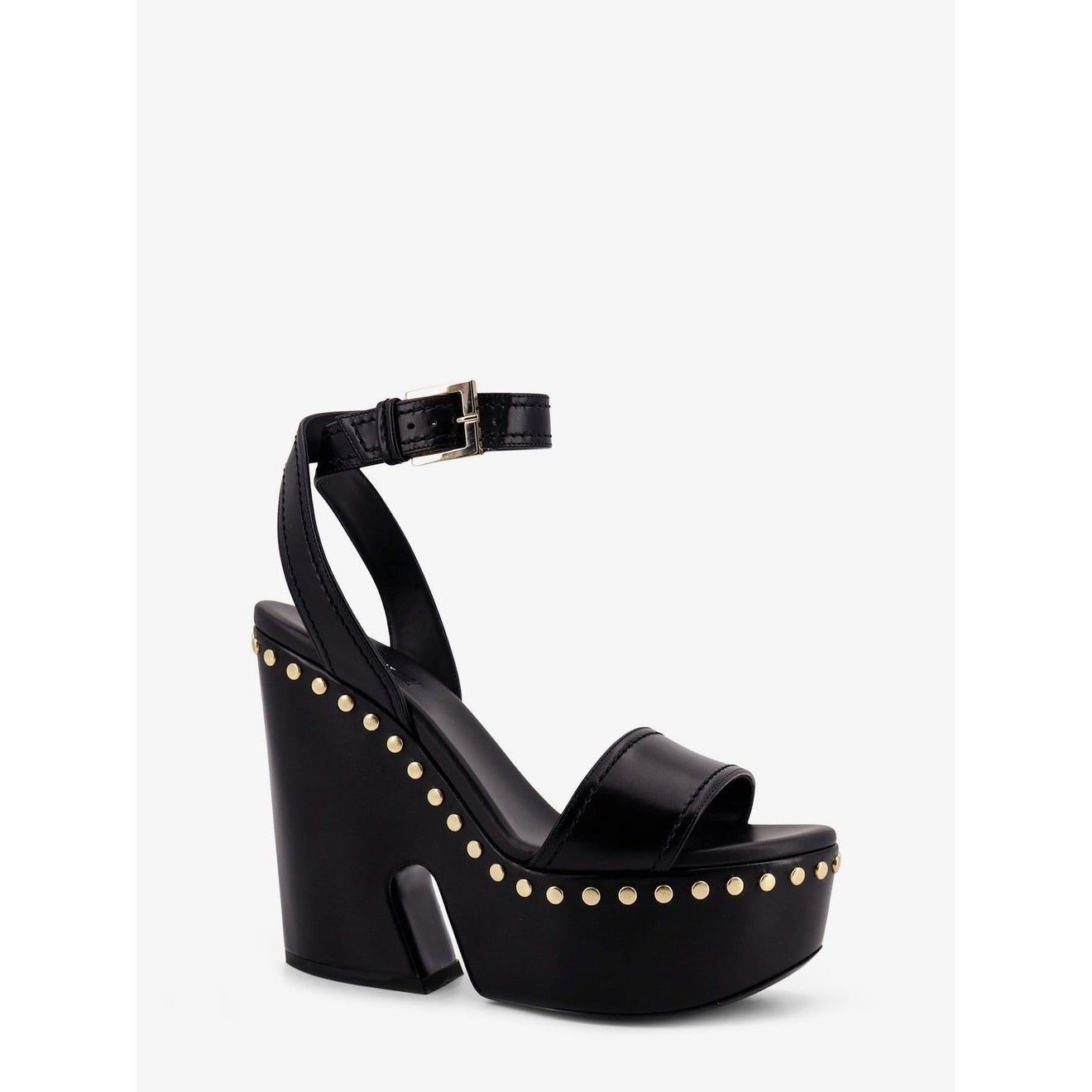 Givenchy GIVENCHY $1190 Clog Black Platform Sandals New & Authentic ( Size US 8 / IT 38 - 2 Thumbnail