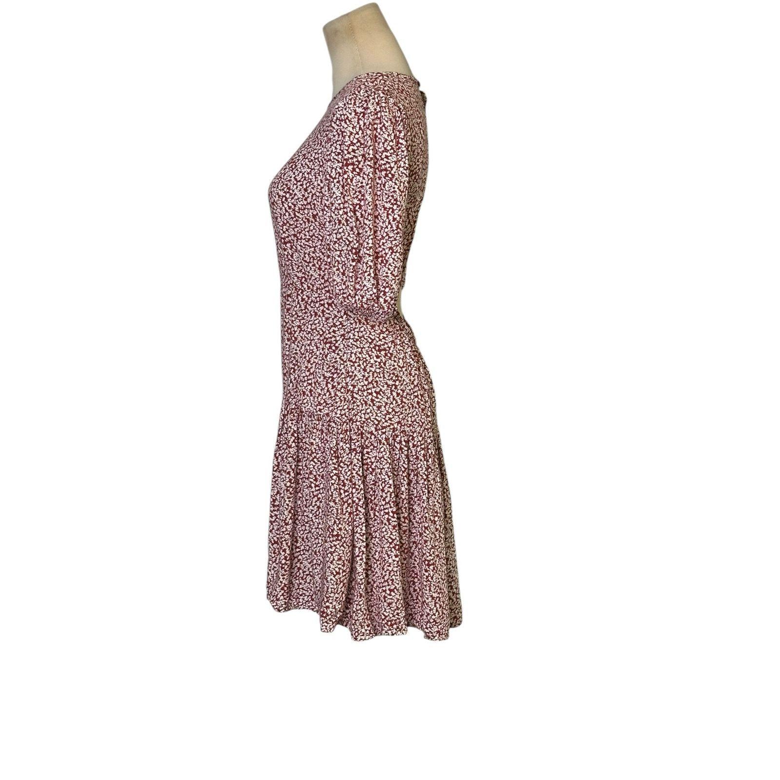 Free People Free People floral open back mini dress size Small Size S / US 4 / IT 40 - 9 Thumbnail