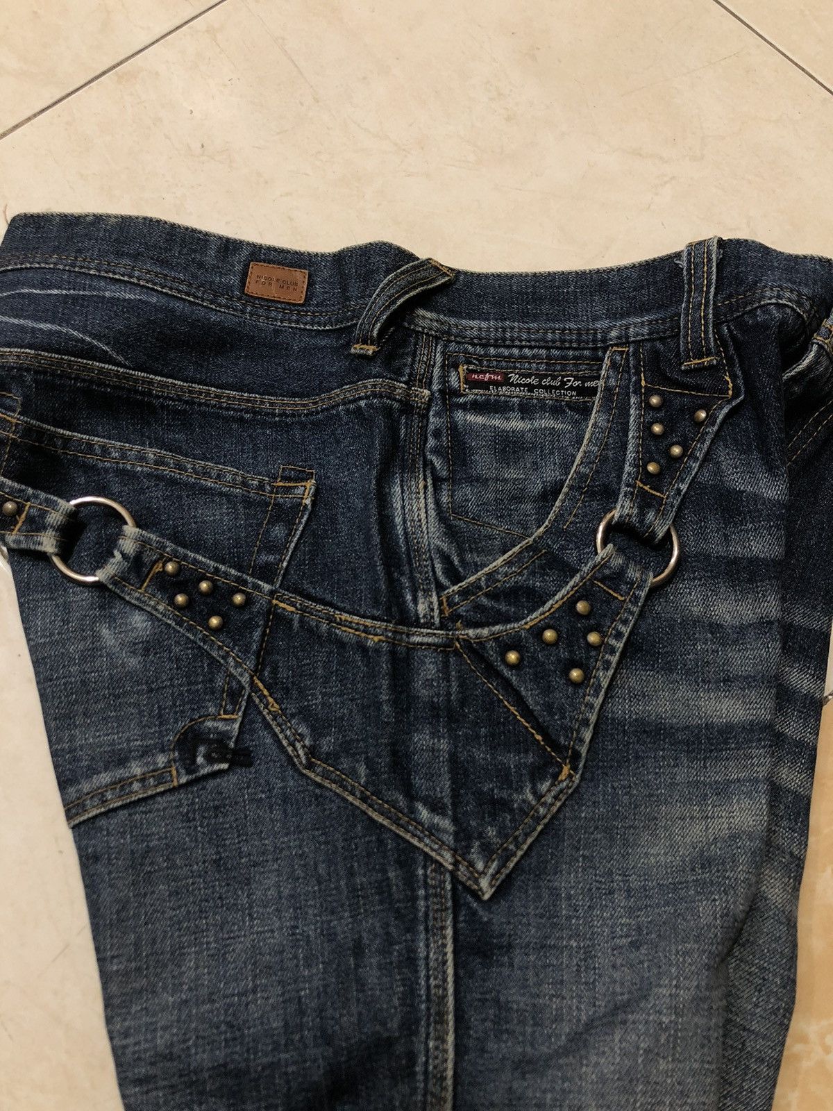 Beauty Beast × Japanese Brand × Nicole Club Nicole Club For Men Denim Shorts Size US 34 / EU 50 - 8 Thumbnail