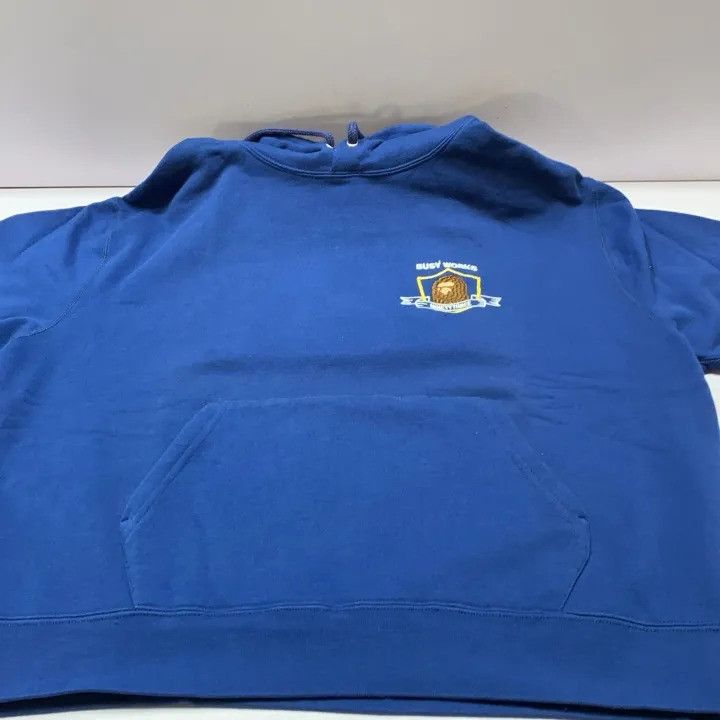 Bape BAPE Embroidered Logo Relaxed Hoodie Size US L / EU 52-54 / 3 - 8 Thumbnail