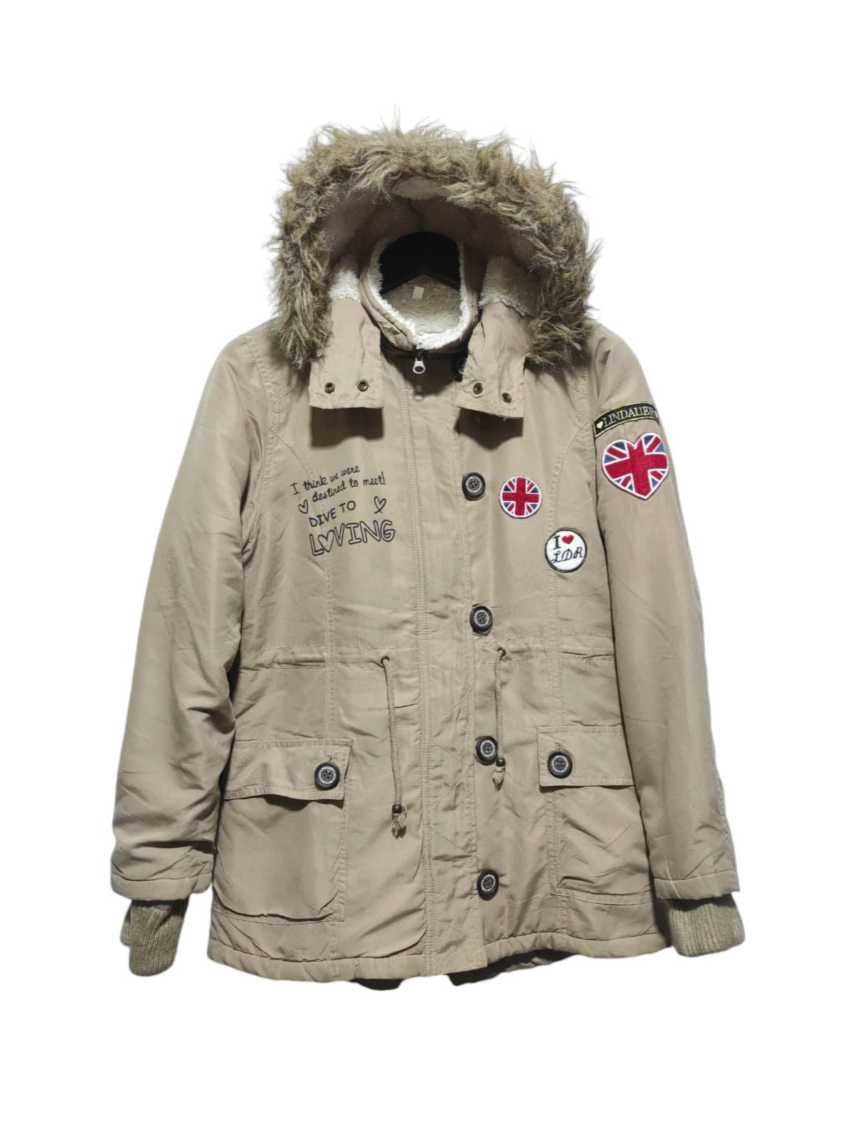 If Six Was Nine Lindauer Parka Fur Jacket Size US S / EU 44-46 / 1 - 1 Thumbnail