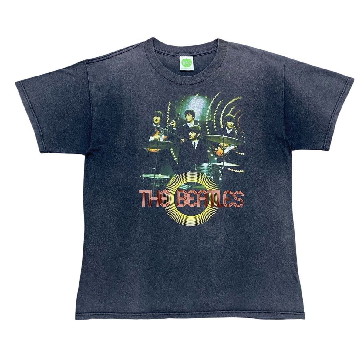 Band Tees Rare‼️🔥Vintage Y2K The Beatles Green Apple Records T-Shirt Size US M / EU 48-50 / 2 - 1 Thumbnail