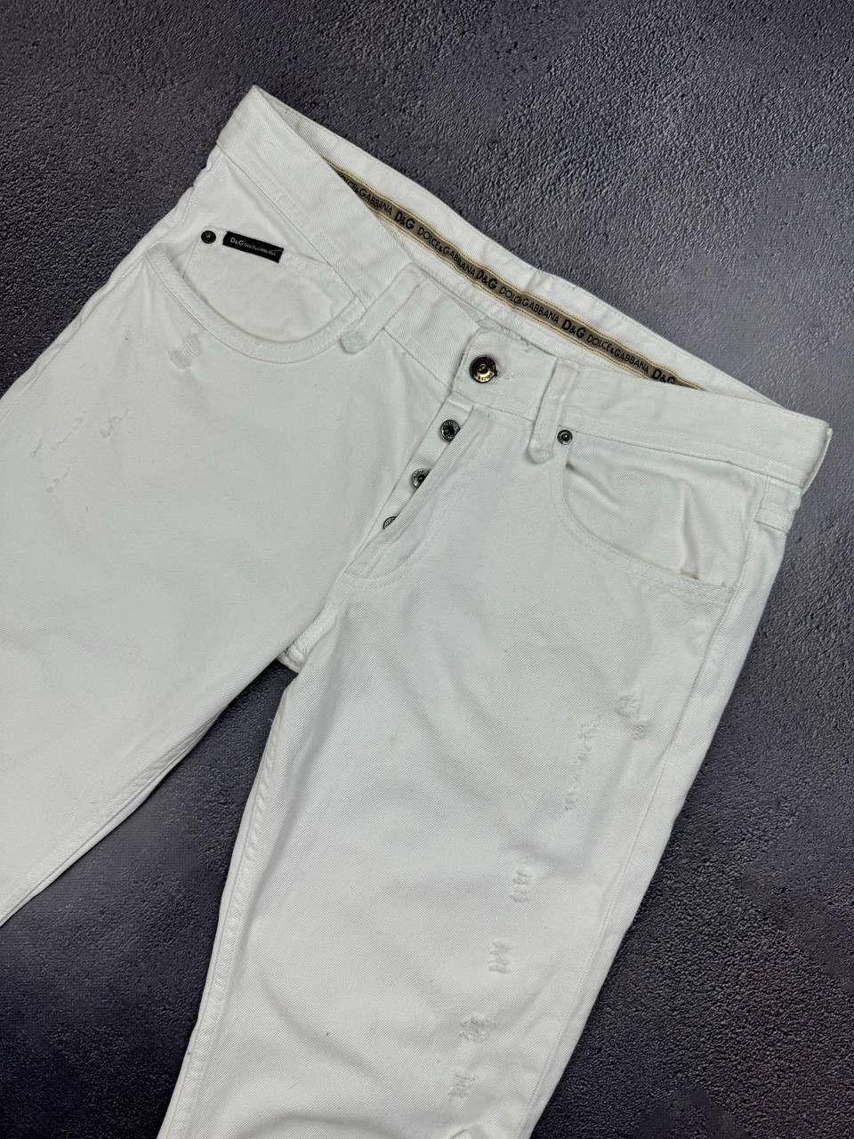 Dolce & Gabbana Vintage Dolce&Gabbana White Jeans Denim Size 34" / US 12 / IT 48 - 14 Thumbnail