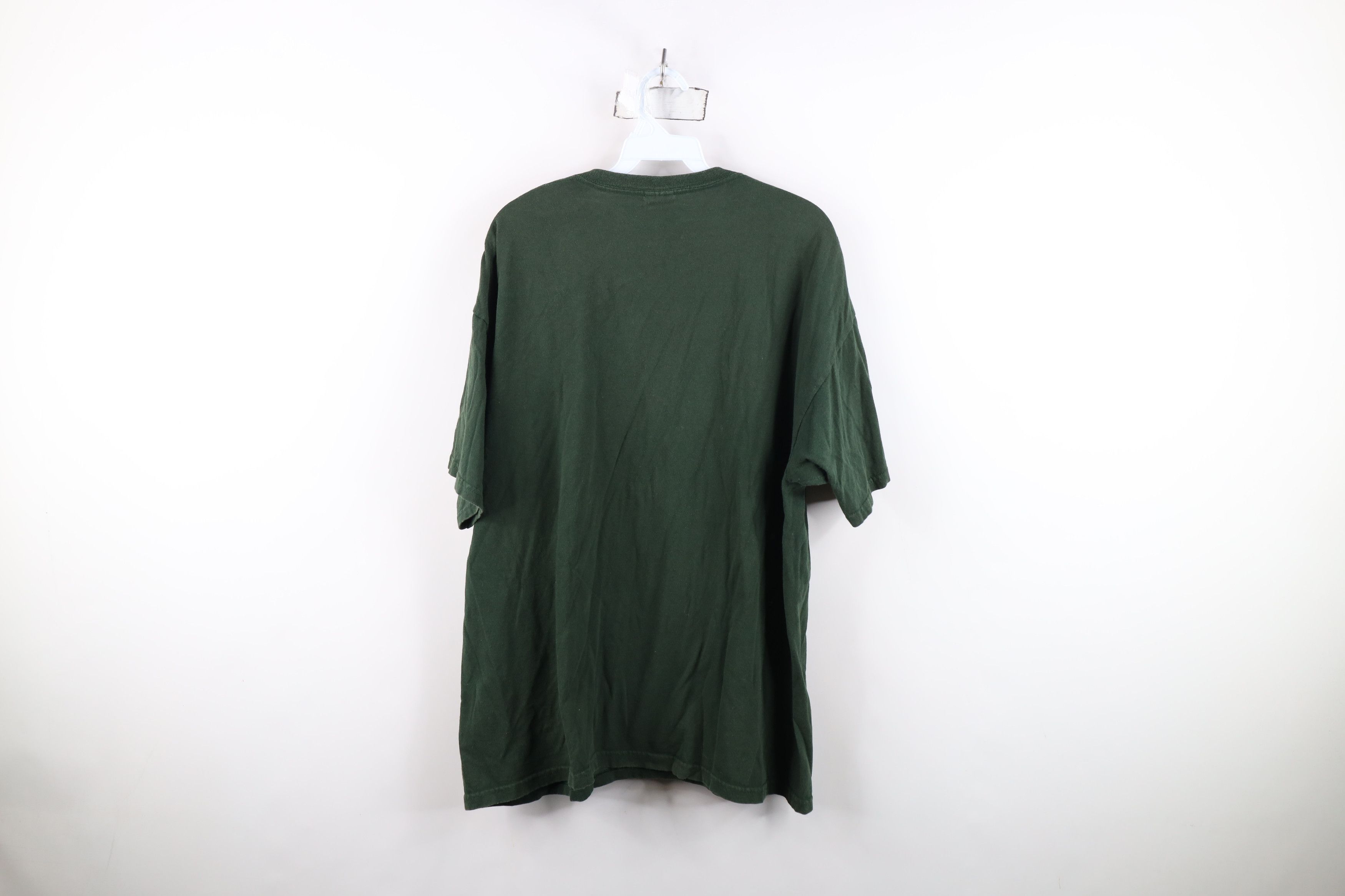 Vintage Vintage Y2K Spell Michigan State University T-Shirt Green Size US XL / EU 56 / 4 - 11 Thumbnail