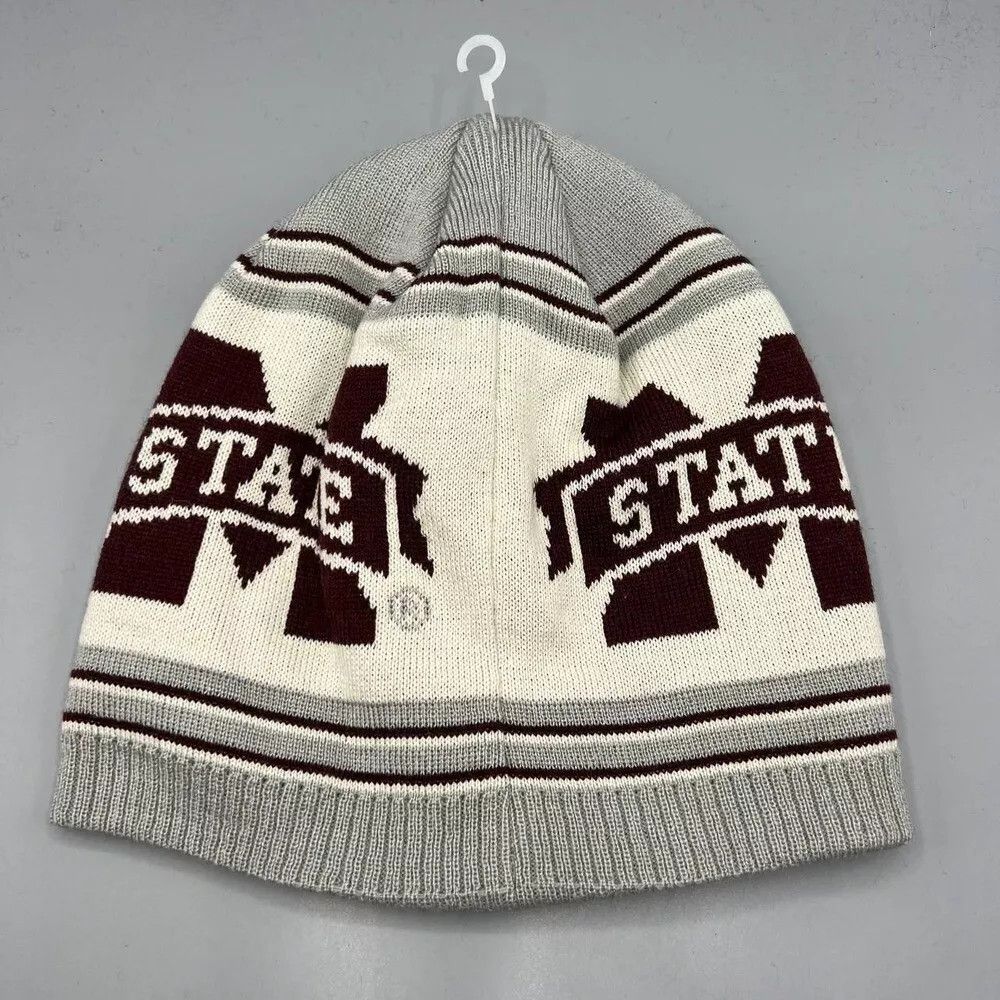 Adidas Mississippi State Bulldogs Hat Men Adidas Beanie Cap New Size ONE SIZE - 1 Thumbnail