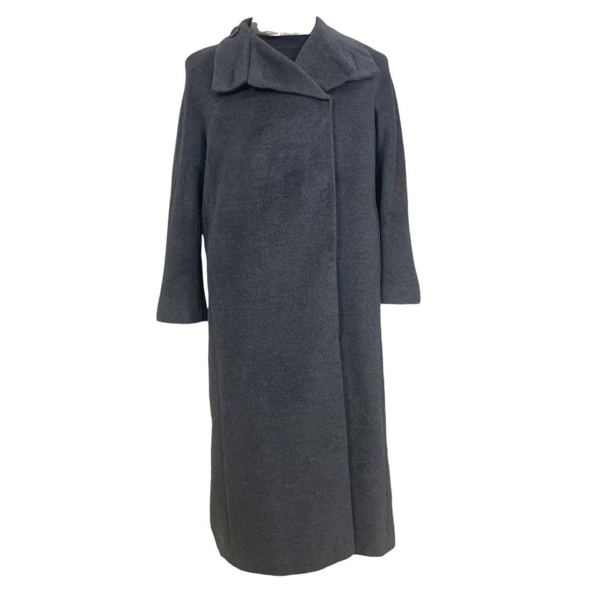 Max Mara Vintage Max Mara Italy Trench Coat Grey Designer Max Co Size M / US 6-8 / IT 42-44 - 1 Thumbnail