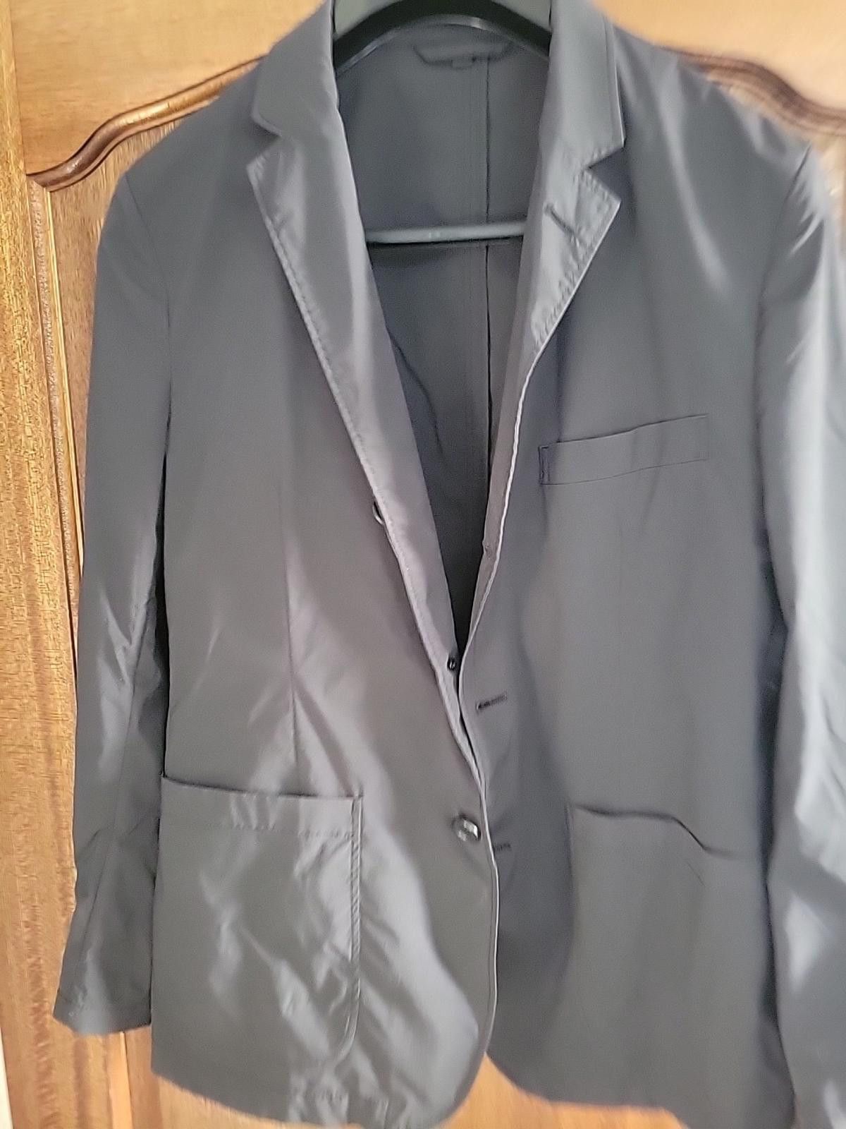 Muji Muji Mens Nylon Chore Workwear Jacket Size M Black Rrp £89 Size US M / EU 48-50 / 2 - 2 Thumbnail