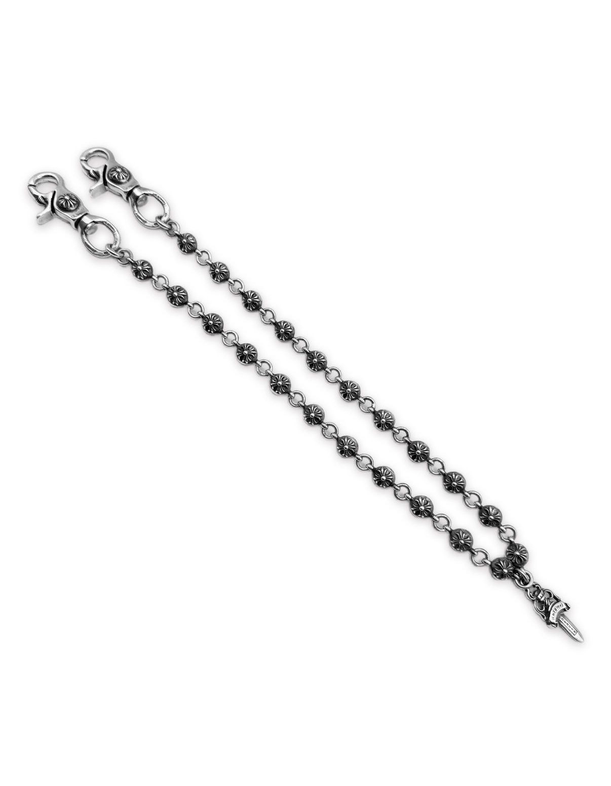 Chrome Hearts Chrome Hearts Dagger Pendant 22 Link Cross Ball Double Lobster Wallet Chain Size ONE SIZE - 3 Thumbnail