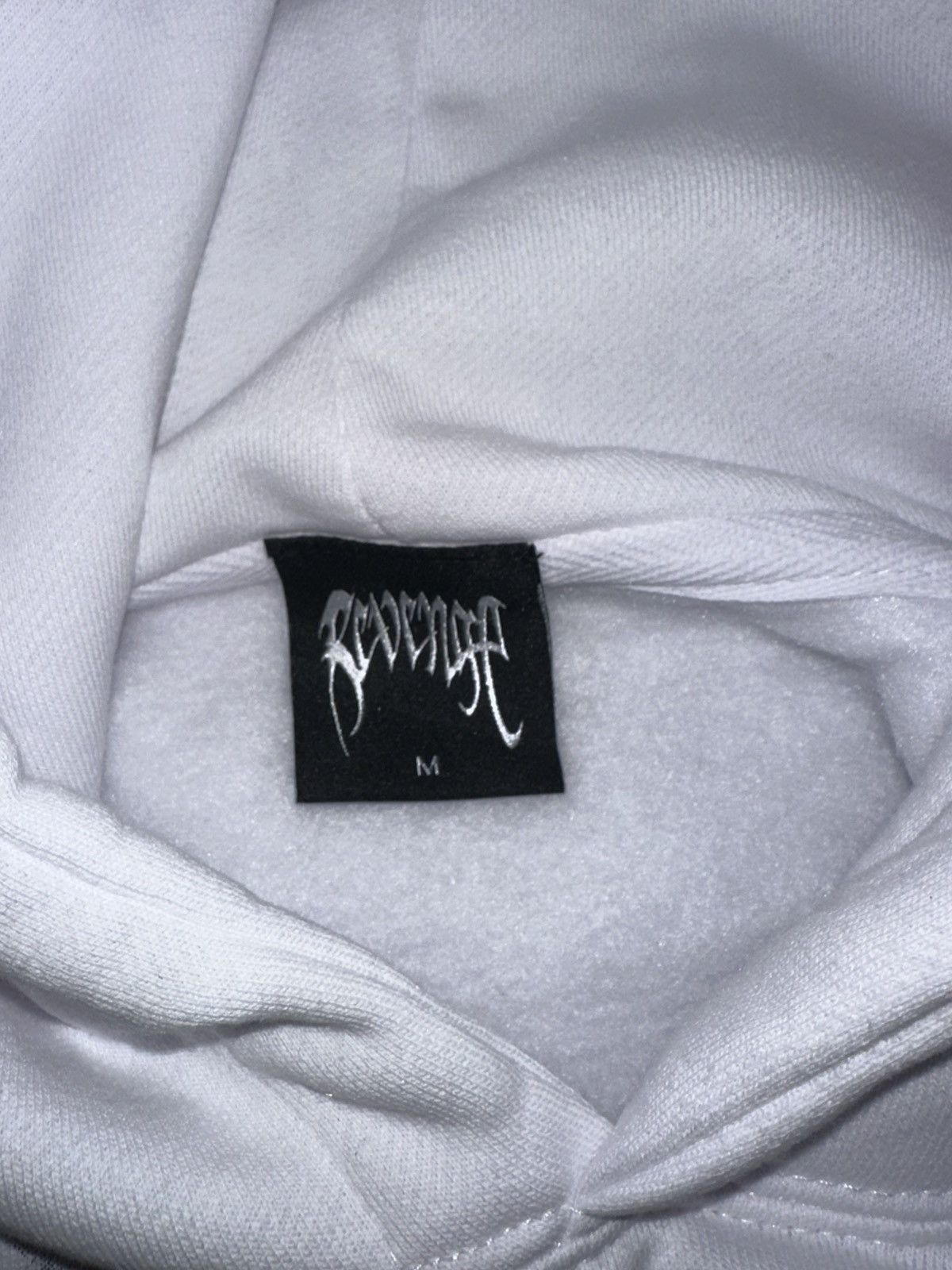 Revenge Smoke Arch Logo Cropped White/Black Size US M / EU 48-50 / 2 - 3 Thumbnail