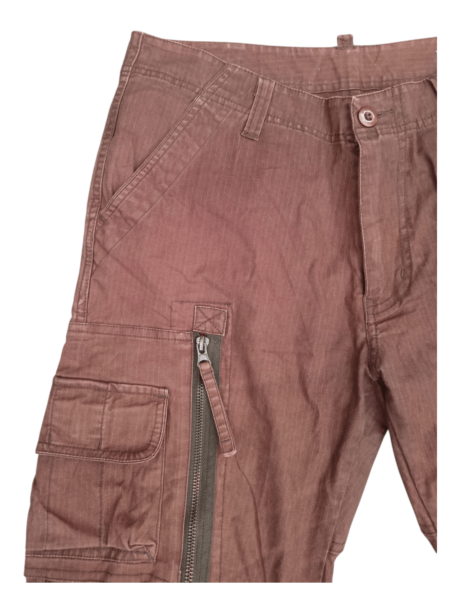 semanticdesign Semantic Design Zipper Pocket Tactical Cargo Short Pants Size US 30 / EU 46 - 8 Thumbnail
