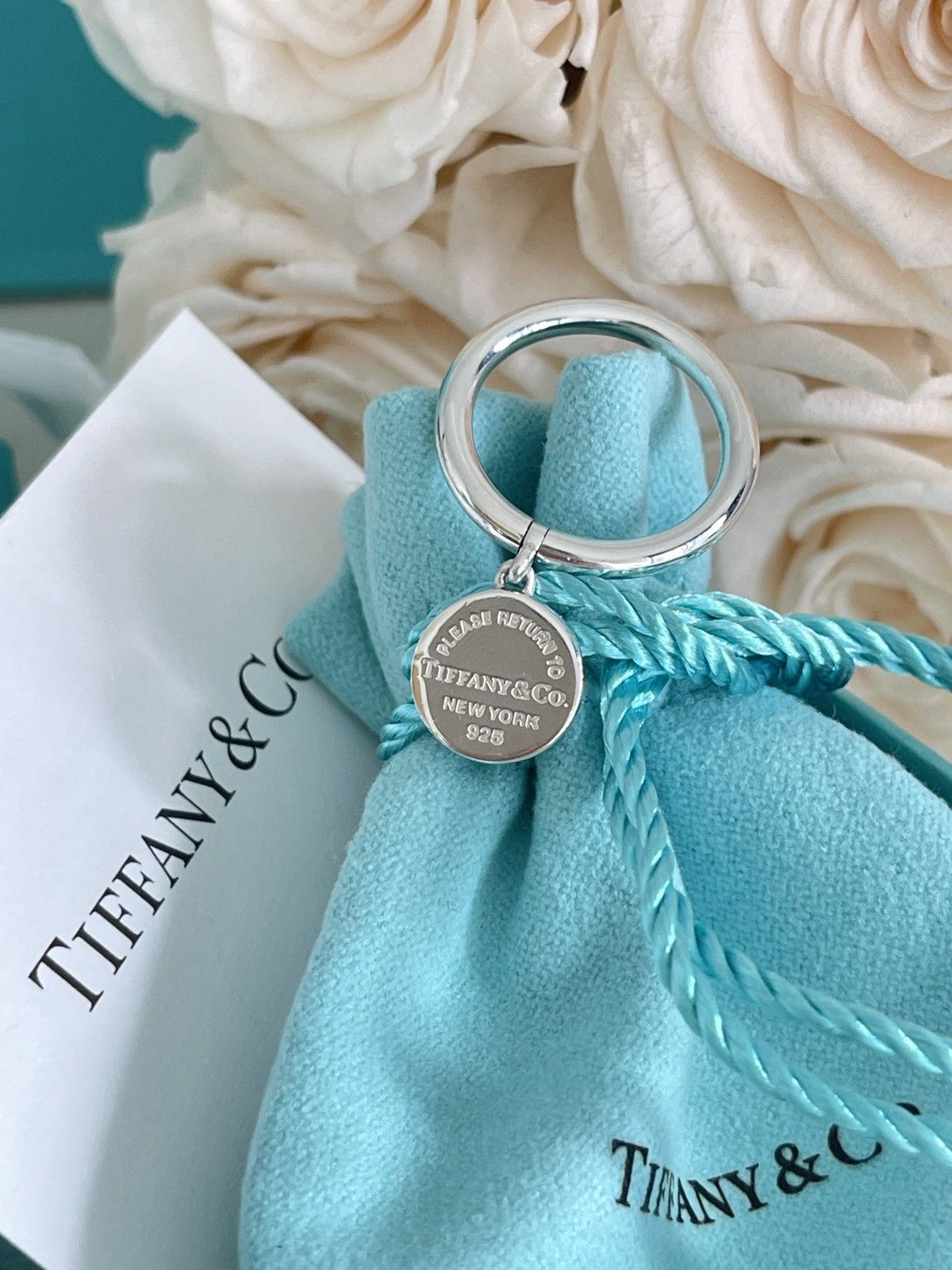 Tiffany & Co. Return To Tiffany Round Charm Ring Silver 5.75 NEW $650 Size ONE SIZE - 15 Thumbnail