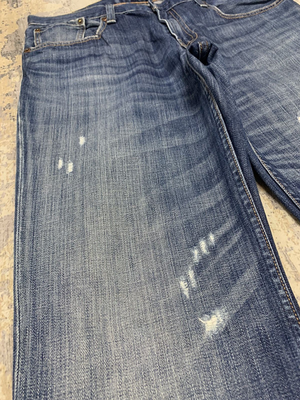 Levi's Vintage Levi's 502 Distressed Straight Jeans Size US 33 - 6 Thumbnail