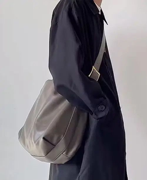 Japanese Brand Fashion retro pu leather messenger bag vintage shoulder bag Size ONE SIZE - 2 Thumbnail