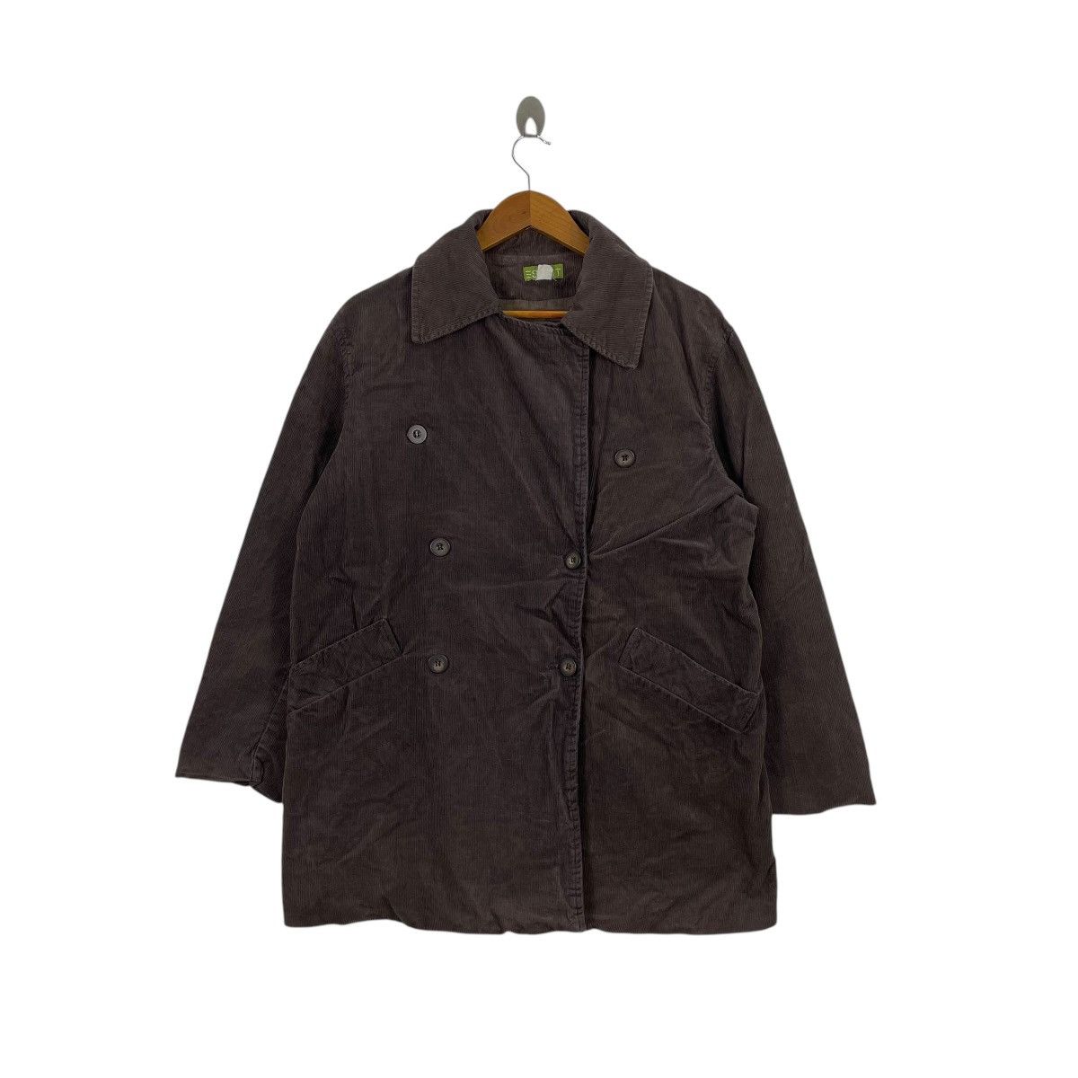Vintage Vintage Espirit Corduroy Double Breasted Coat Jackef Size US L / EU 52-54 / 3 - 1 Thumbnail