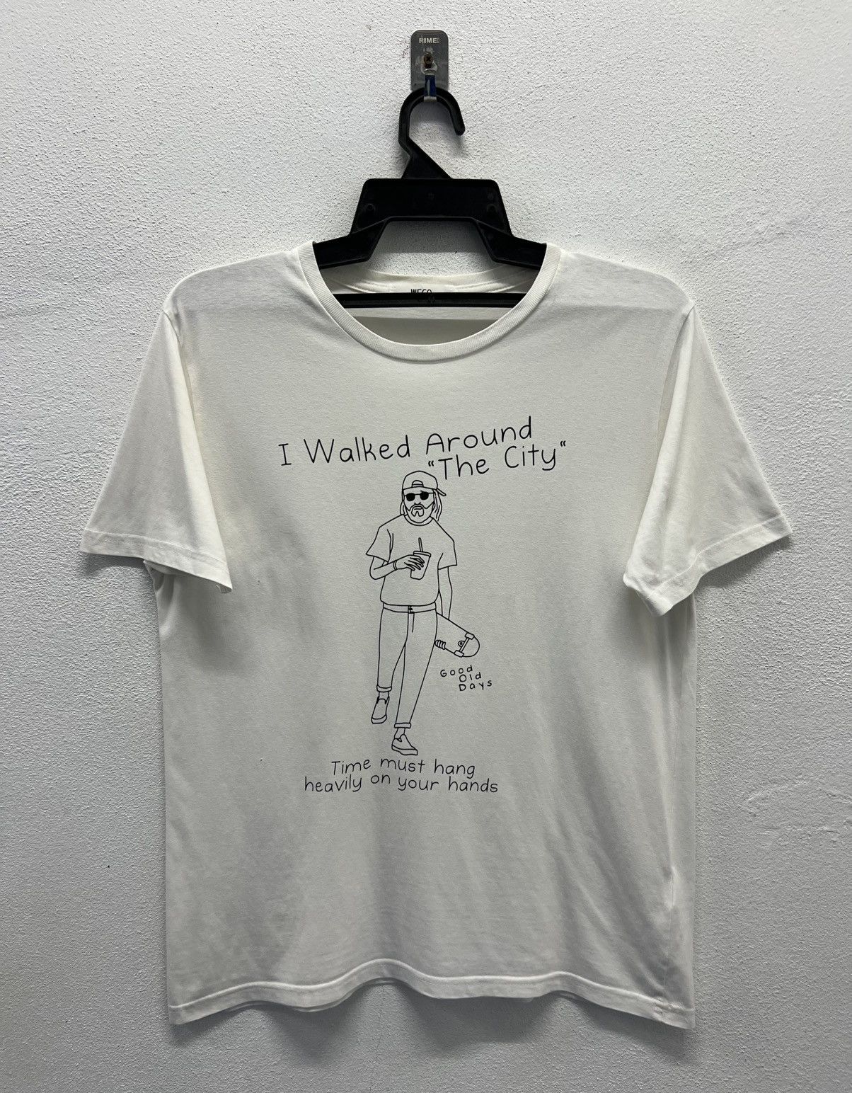 Vintage VINTAGE WEGO GOOD OLD DAYS I WALKED AROUND “THE CITY” SHIRT Size US S / EU 44-46 / 1 - 1 Thumbnail