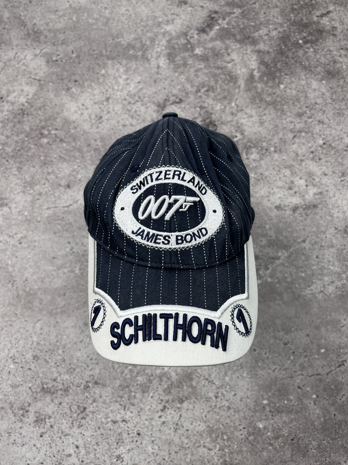 JAMES BOND SCHILTHORN - PIZ 007 BASEBALL CAP HAT SWITZERLAND
