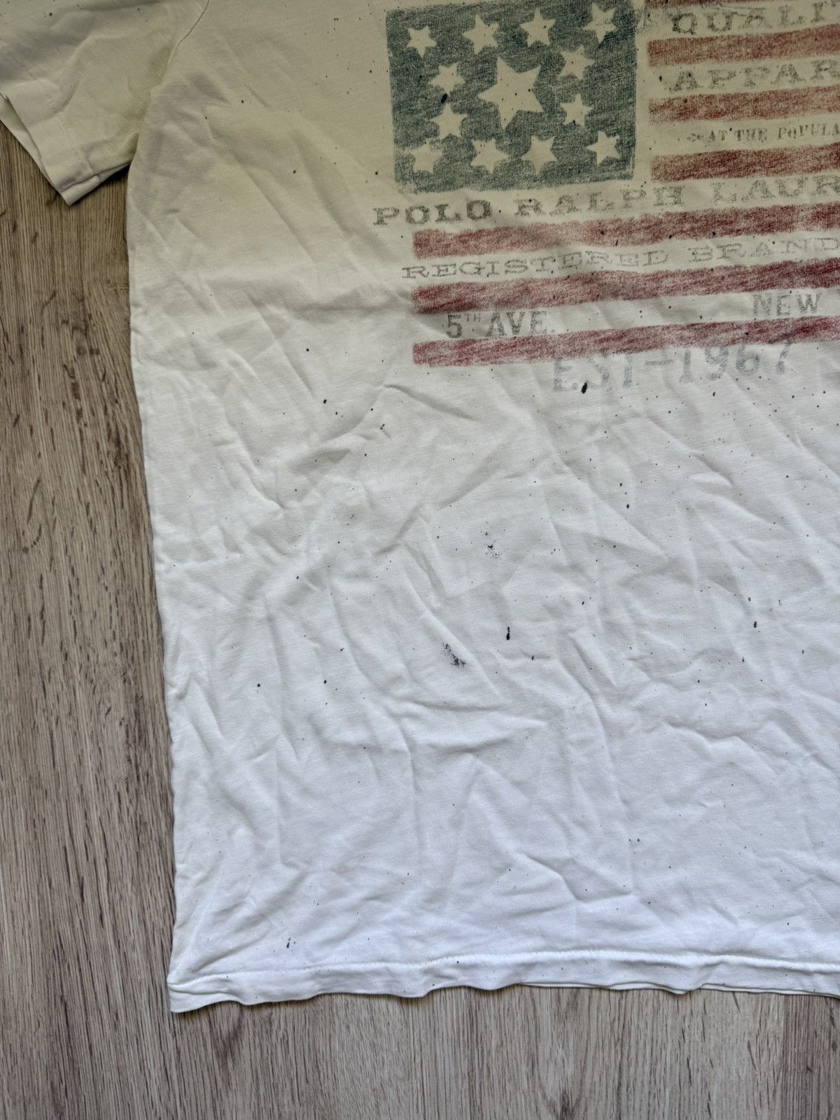 Polo Ralph Lauren Polo Ralph Lauren fabric distressed American Flag logo Size US L / EU 52-54 / 3 - 7 Thumbnail
