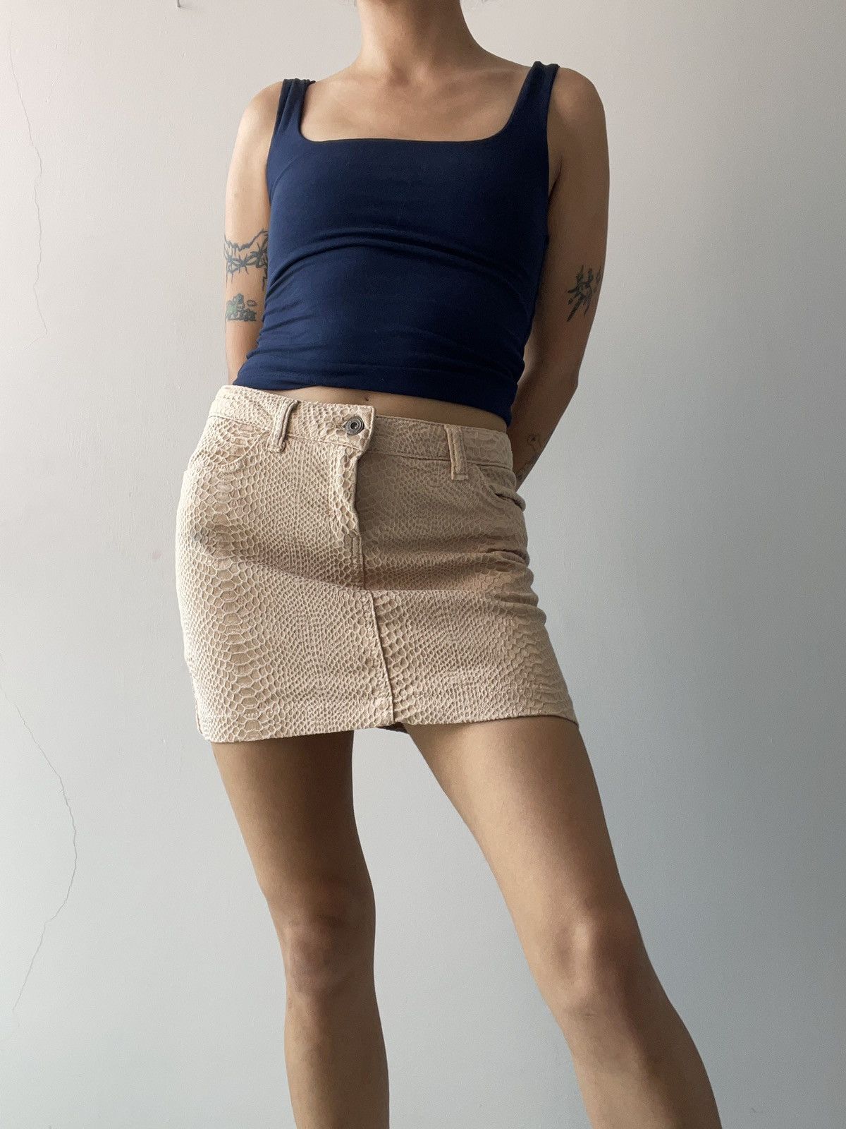 Vintage y2k skirt Size 24" / US 00 / IT 34 - 2 Thumbnail