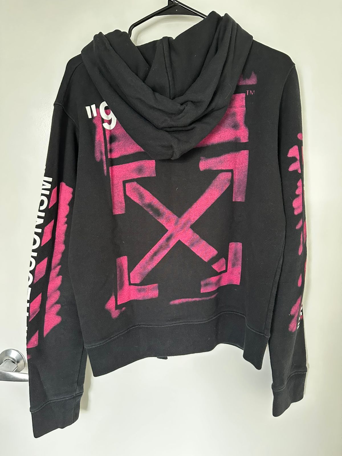 Off-White Impressionism' Diag Stencil Hoodie Size S