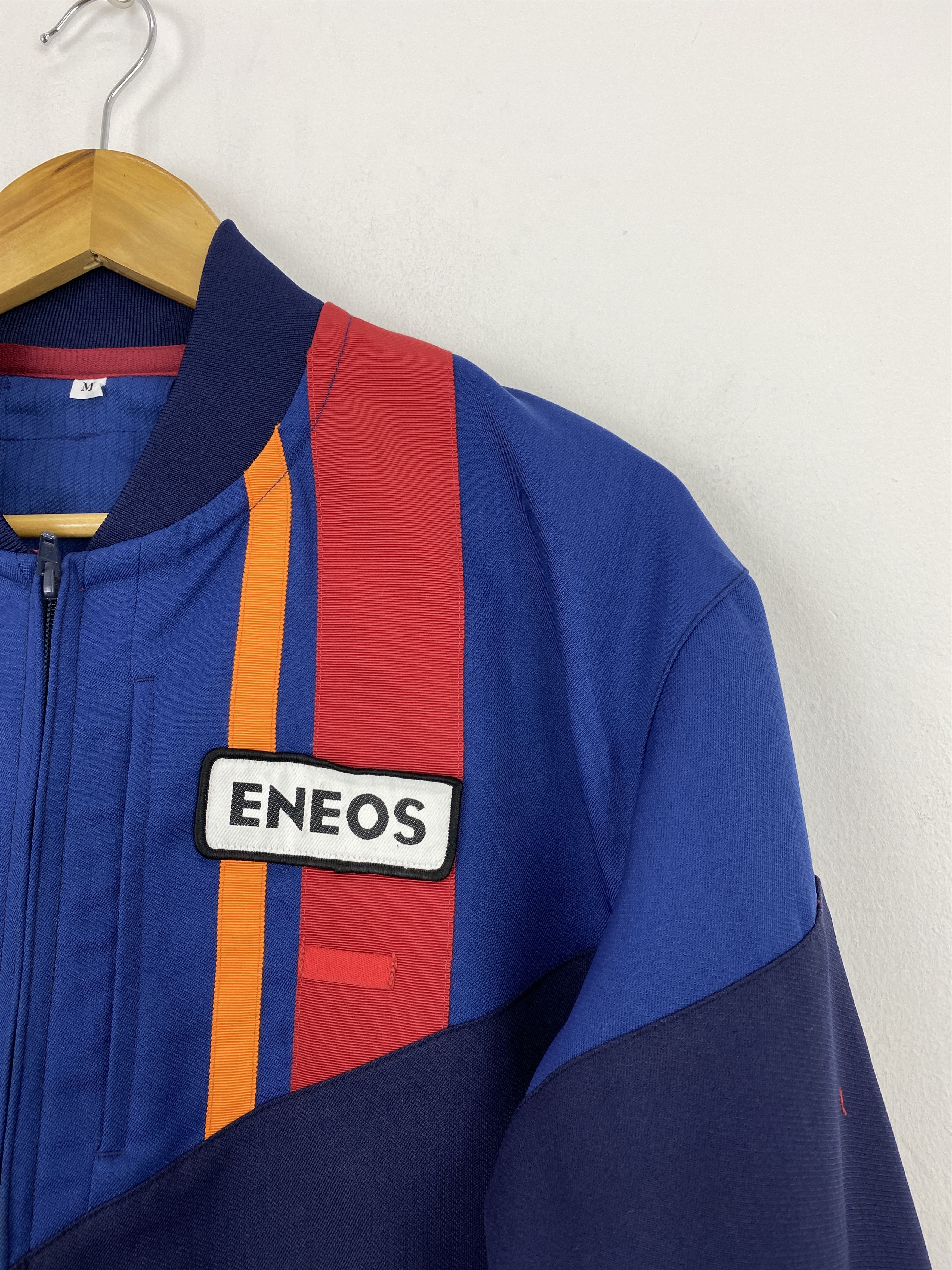 Japanese Brand Vintage Eneos Initial D Worker Racing Jacket J1764 Size US M / EU 48-50 / 2 - 7 Thumbnail