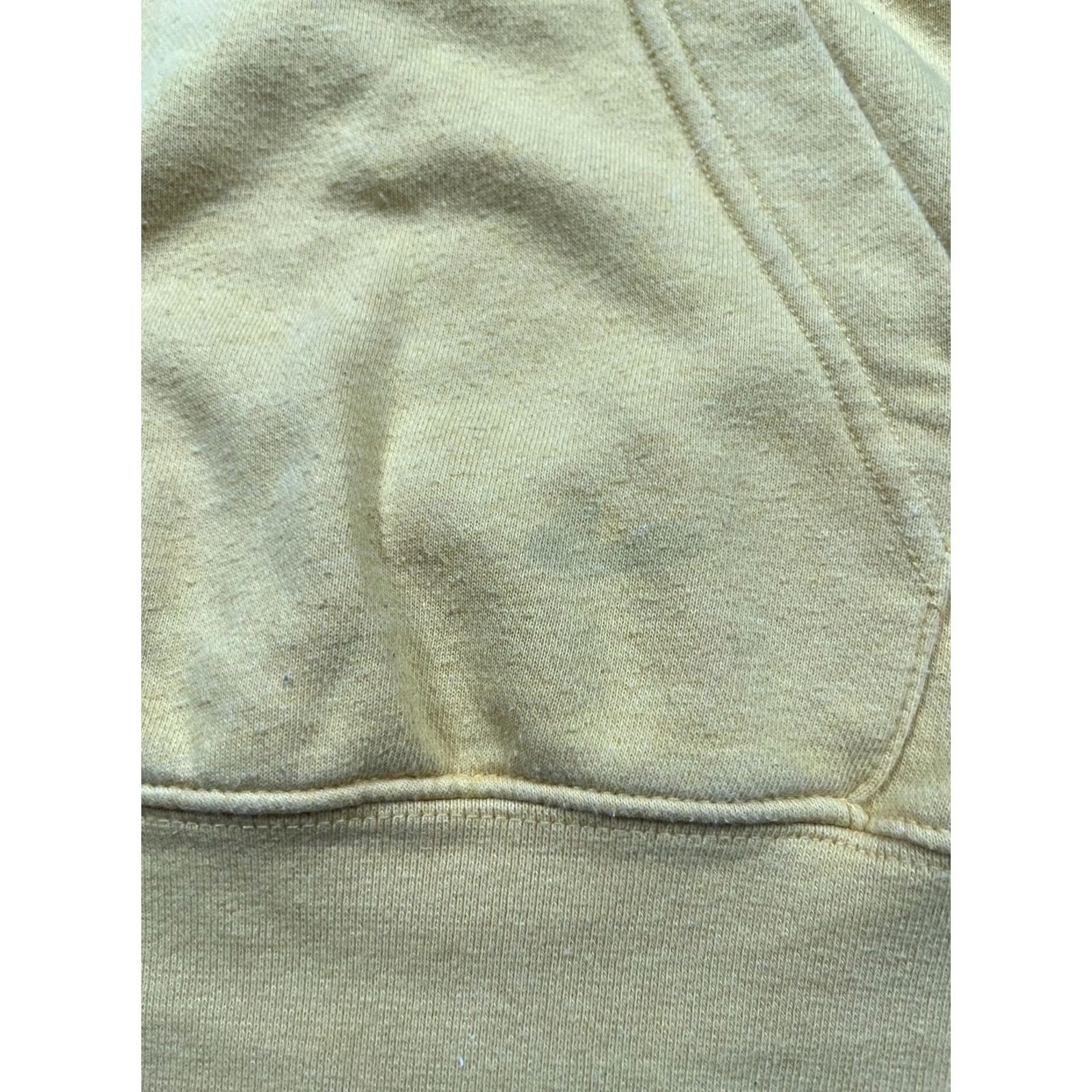 Nike Nike Hoodie Mens Large Yellow Glitter Swoosh Logo Pullover Fleece Sweatshirt Size US L / EU 52-54 / 3 - 6 Thumbnail