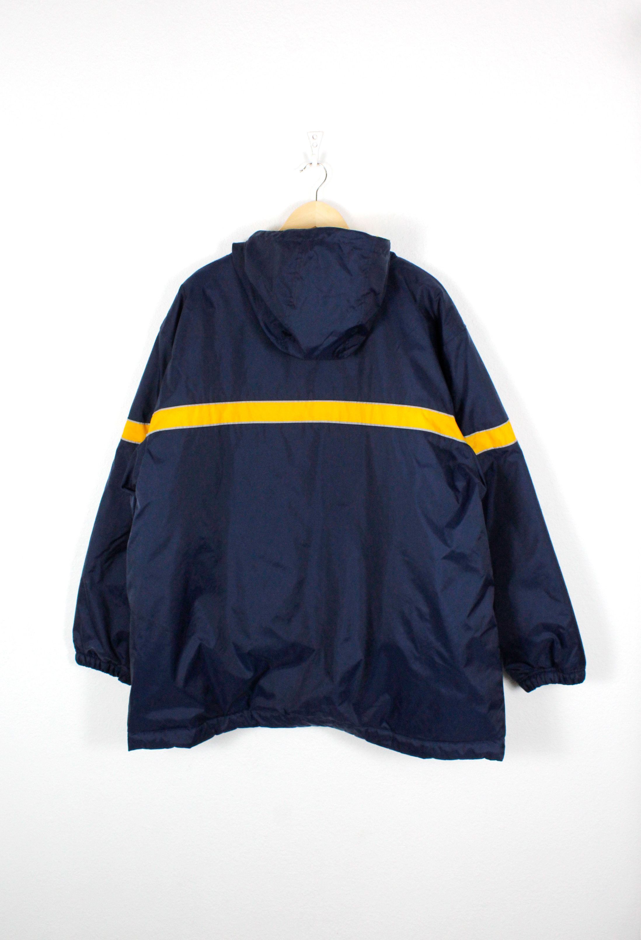 Nike Vintage 90s Nike Big Swoosh Logo Reversible Nylon Parka 90s Size US XXL / EU 58 / 5 - 7 Thumbnail