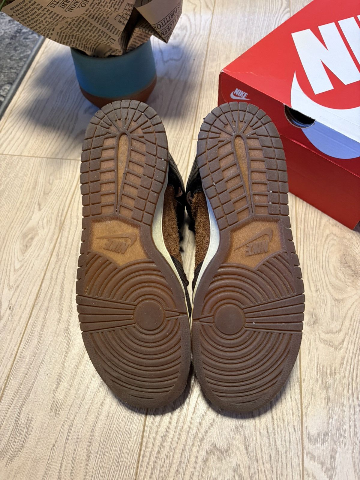 Bodega × Nike Nike Dunk High x Bodega Legend - Fauna Brown 11 / 45 Size US 11 / EU 44 - 9 Thumbnail