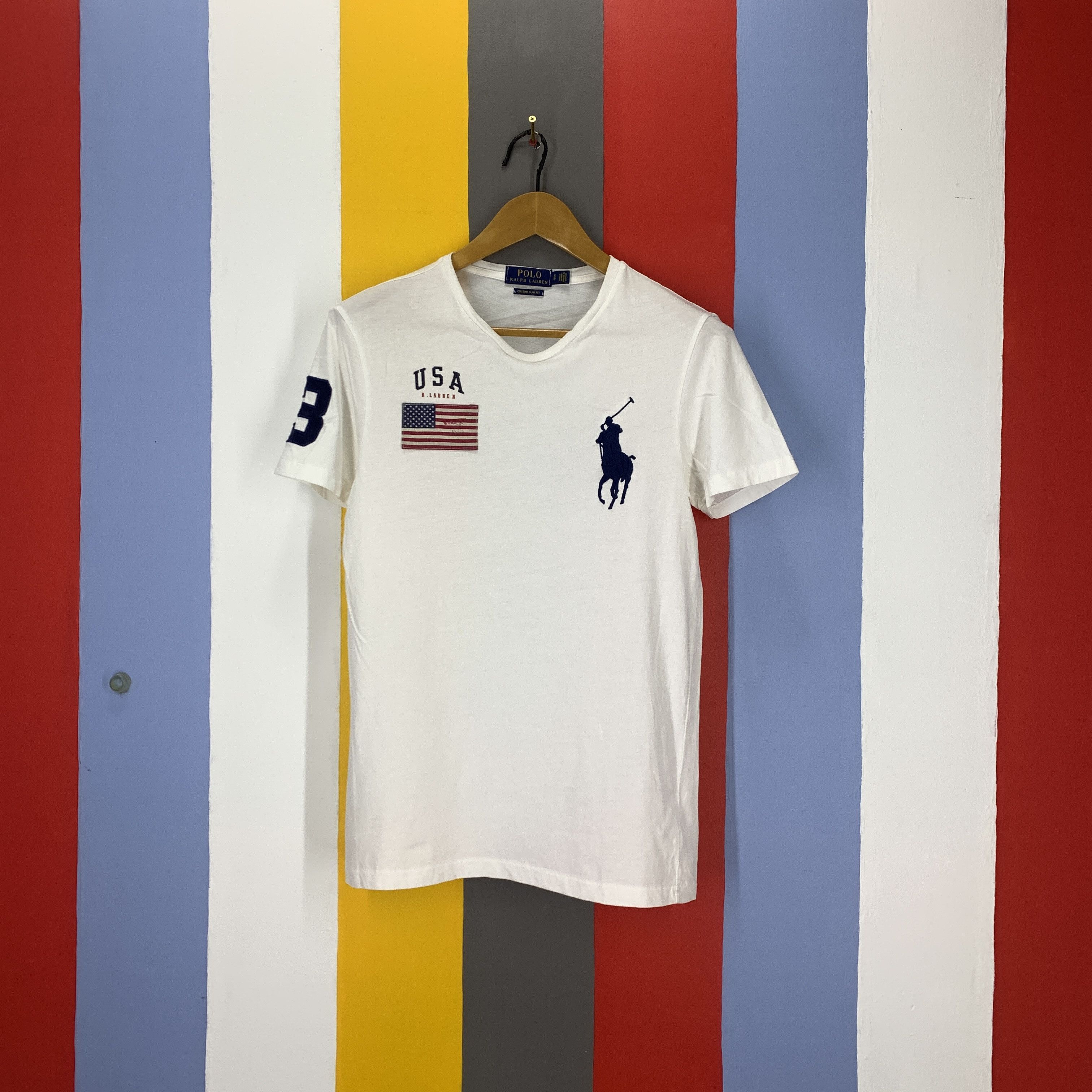 Polo Ralph Lauren POLO RALPH LAUREN Crew Neck T Shirt #1796/07 Size US S / EU 44-46 / 1 - 1 Thumbnail