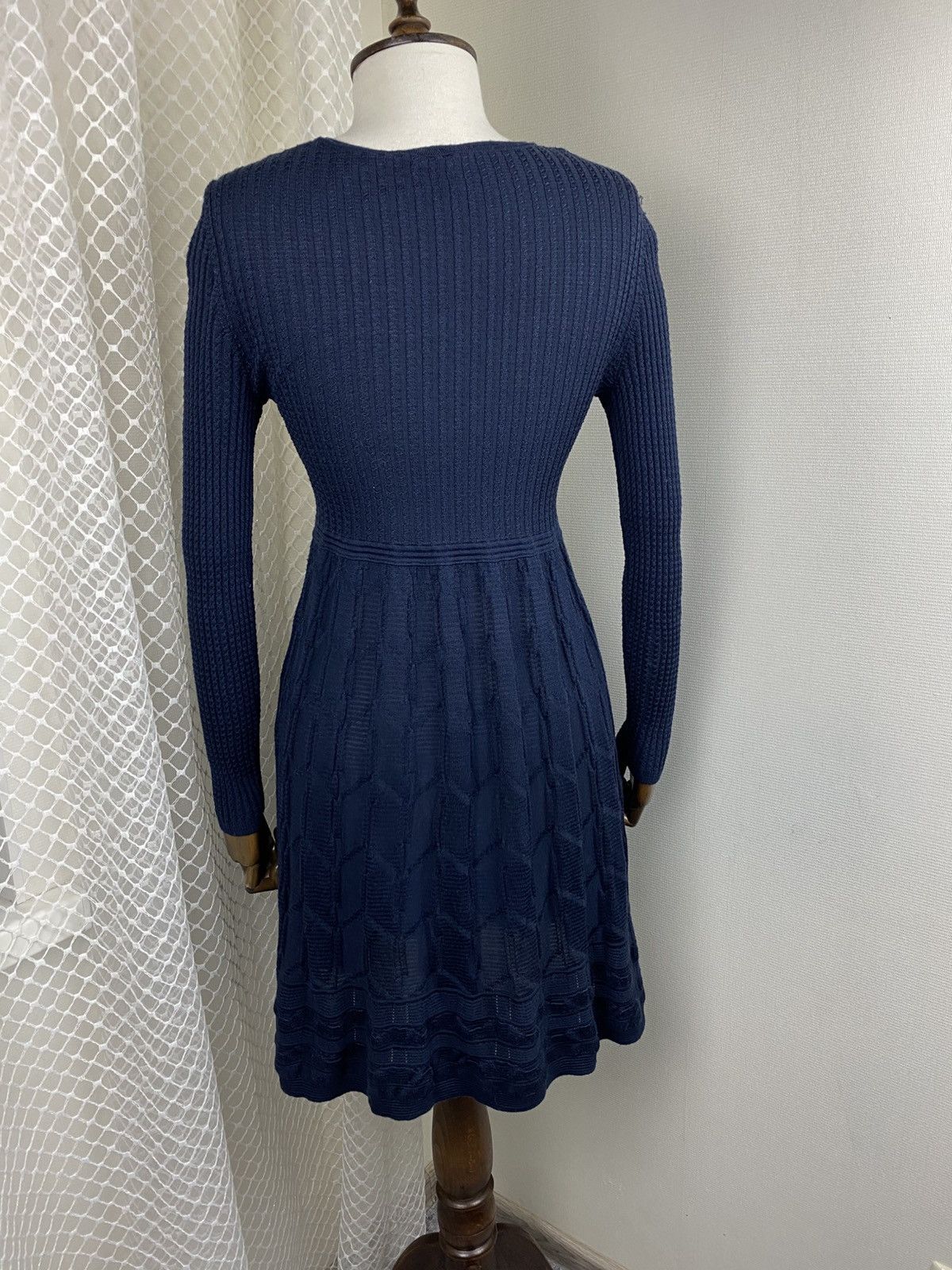 Missoni MISSONI Knit Dress Knee Length Long Sleeve Size Size M / US 6-8 / IT 42-44 - 2 Thumbnail
