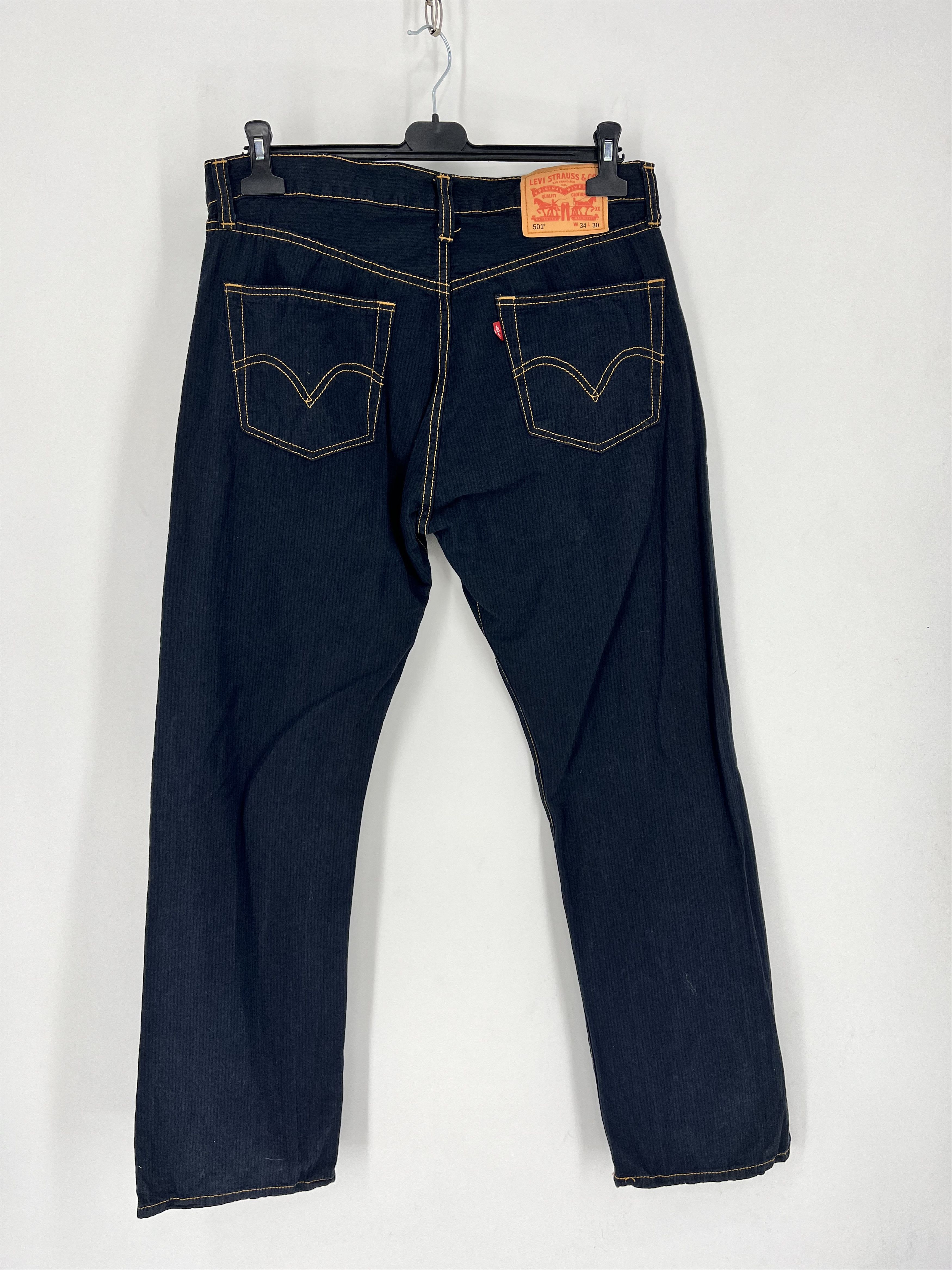 Levi's × Levi's Vintage Clothing Levi's 501 Vintage Denim Navy Jeans W34L30 Made In China Size US 34 / EU 50 - 7 Thumbnail