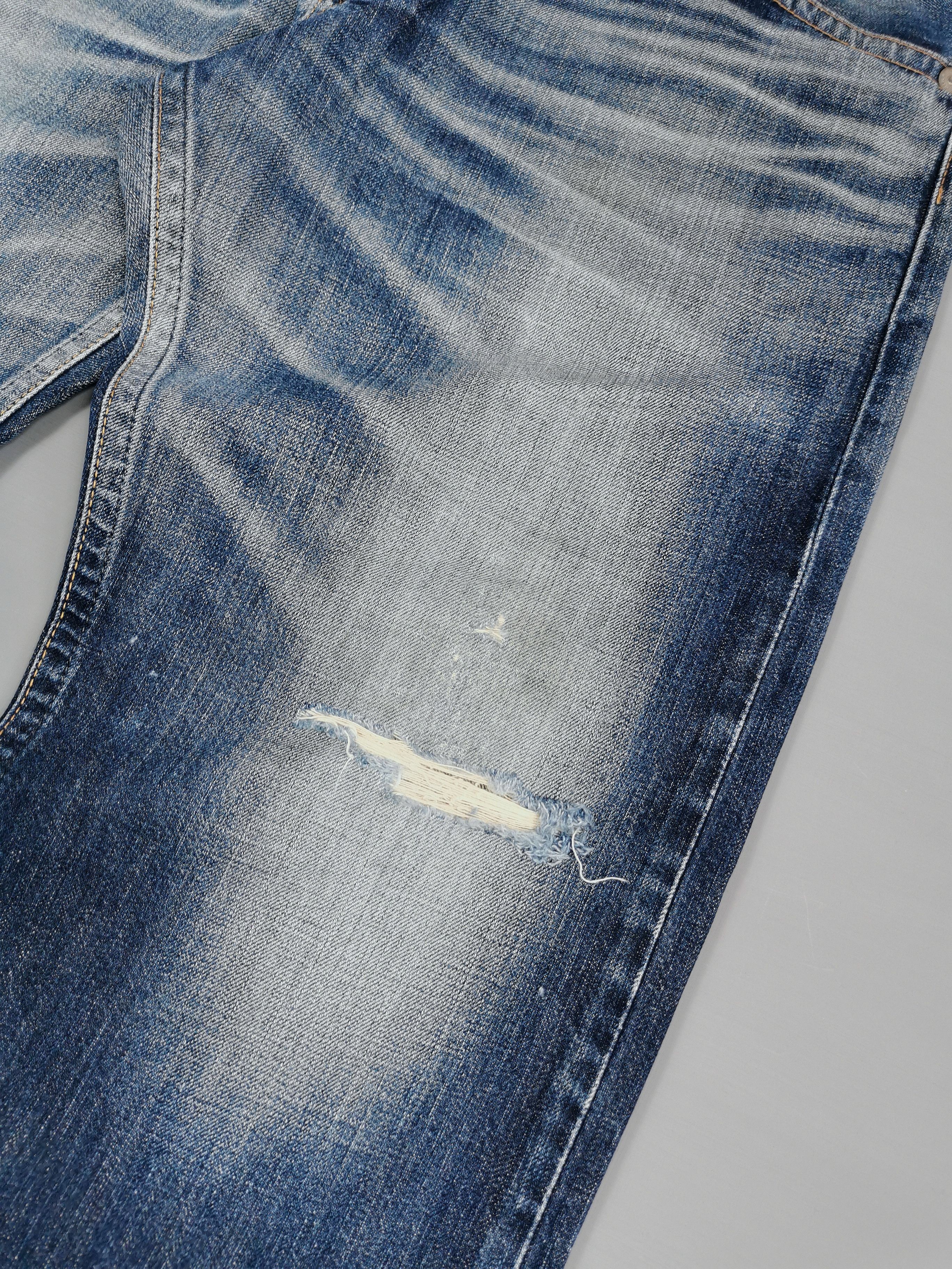 Edwin Vintage Edwin Japanese Distressed Denim Size US 38 / EU 54 - 6 Thumbnail