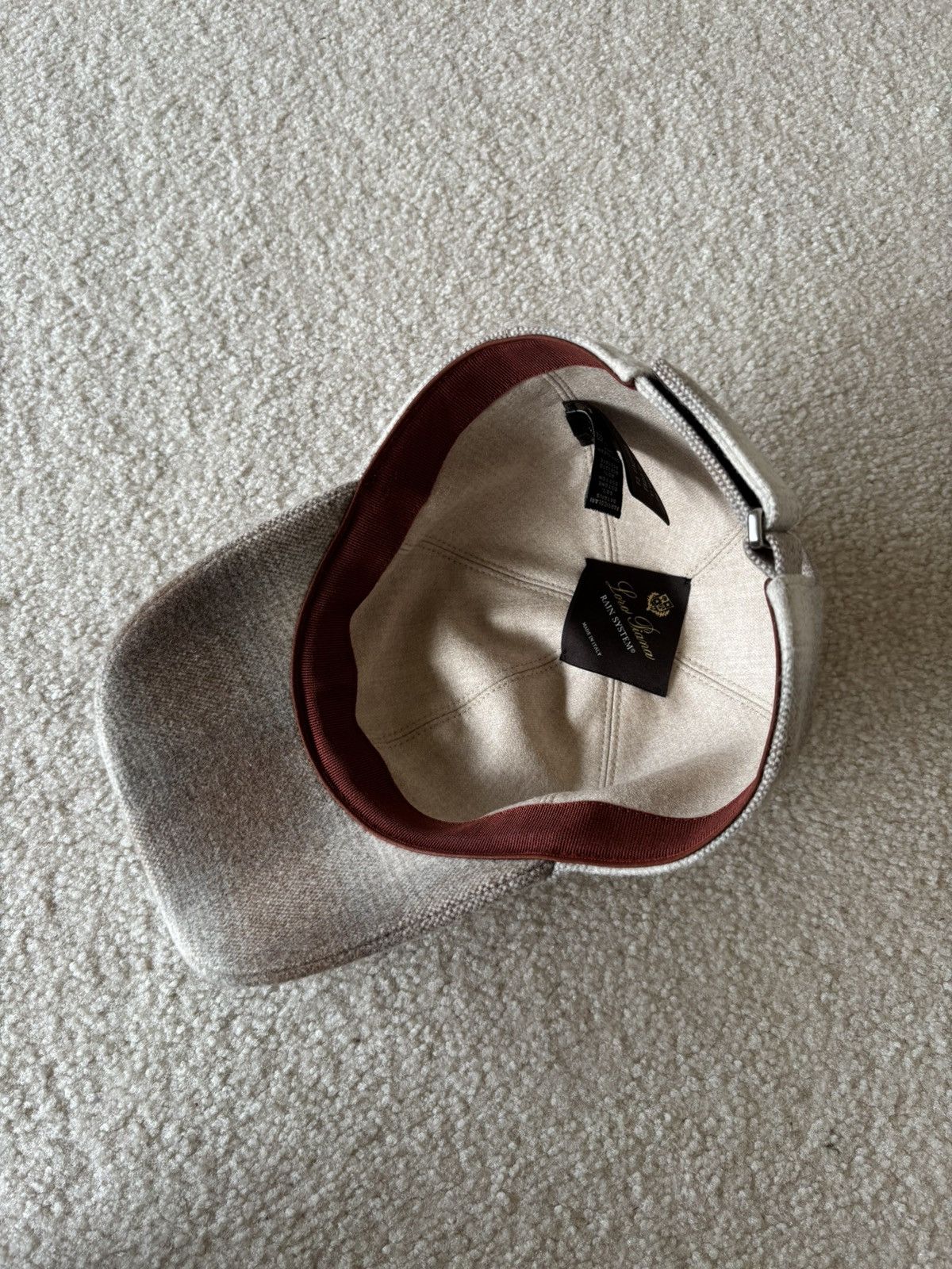 Loro Piana Cashmere baseball cap Size ONE SIZE - 7 Thumbnail
