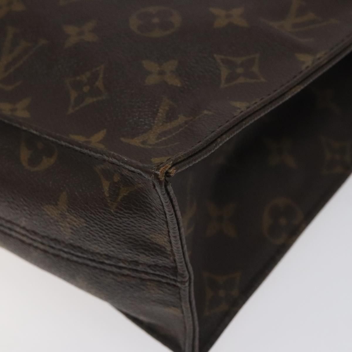 Louis Vuitton LOUIS VUITTON Monogram Sac Plat Hand Bag M51140 Size ONE SIZE - 15 Thumbnail
