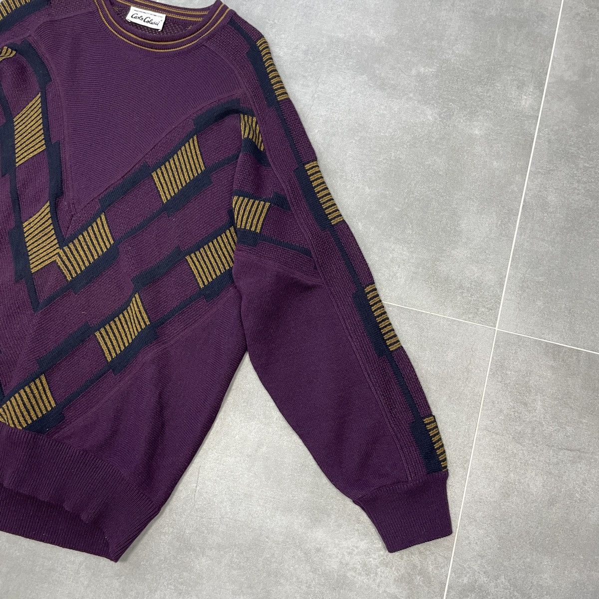 Carlo Colucci × Vintage Vintage Carlo Colucci Wool Sweater Size 48 Size US L / EU 52-54 / 3 - 6 Thumbnail