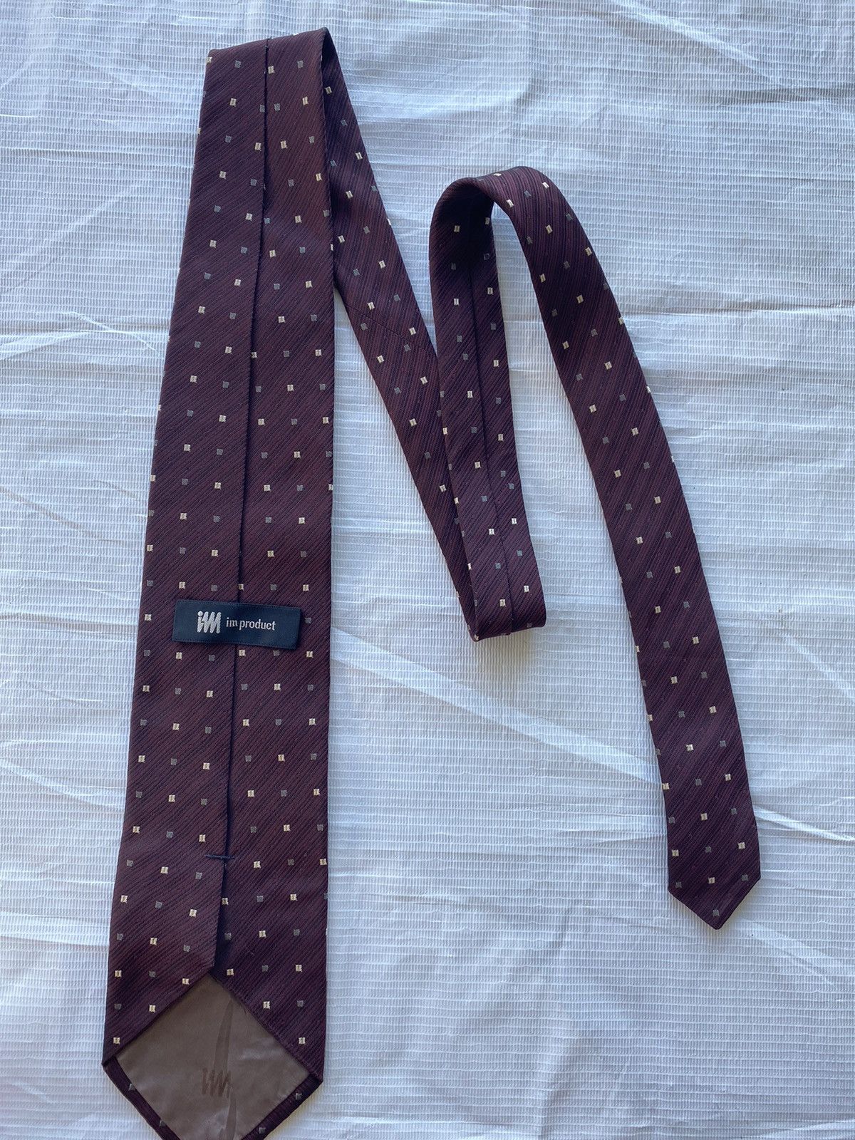 Issey Miyake × SikSilk 🔥 Vintage Issey Miyake Silk Neck Tie Size ONE SIZE - 6 Thumbnail