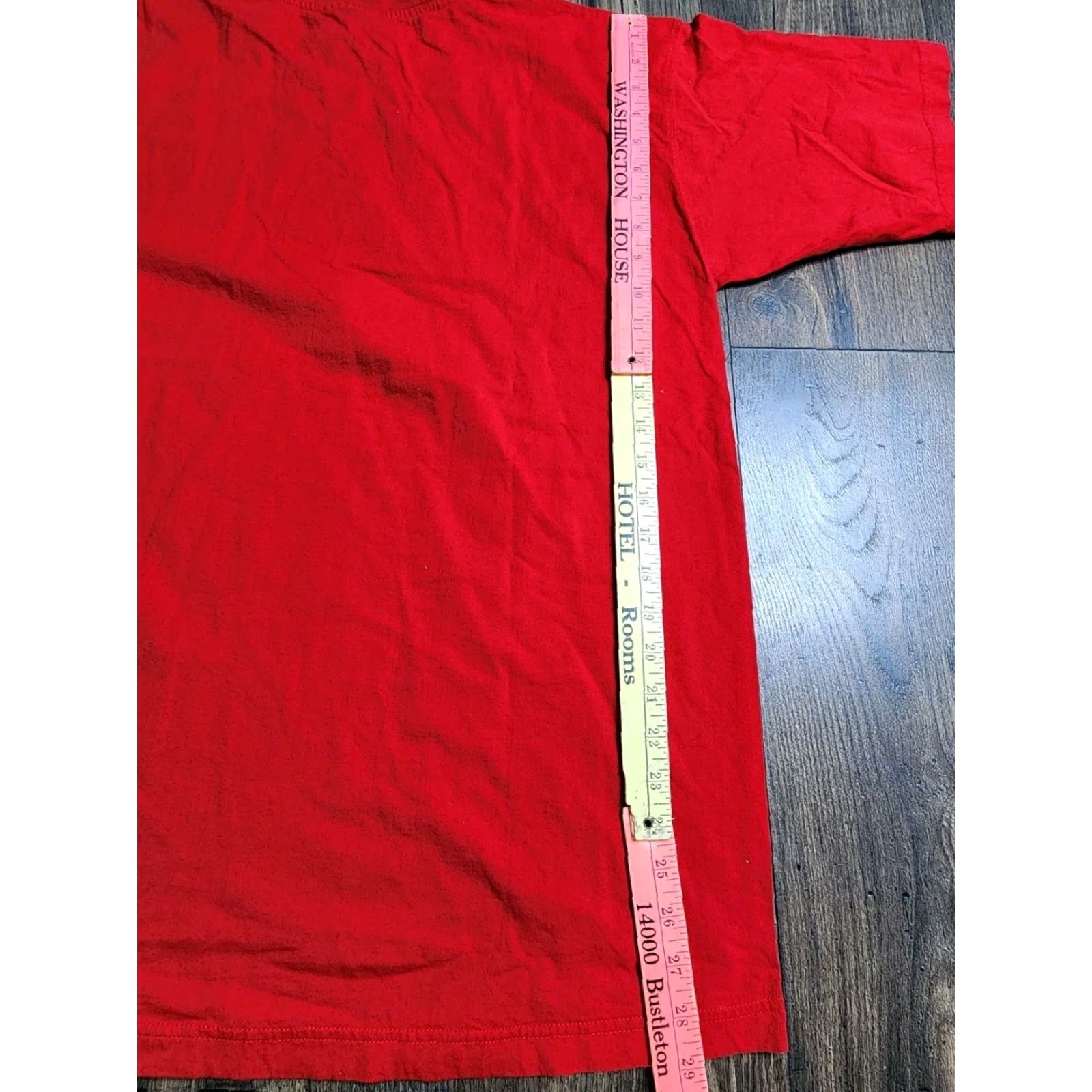 Vintage VINTAGE Tago Germany Embroidered Travel T Shirt Mens XL Red Short Sleeve Crew Neck 1990s Germany Theme Logo/Embroidered Size US XL / EU 56 / 4 - 3 Thumbnail